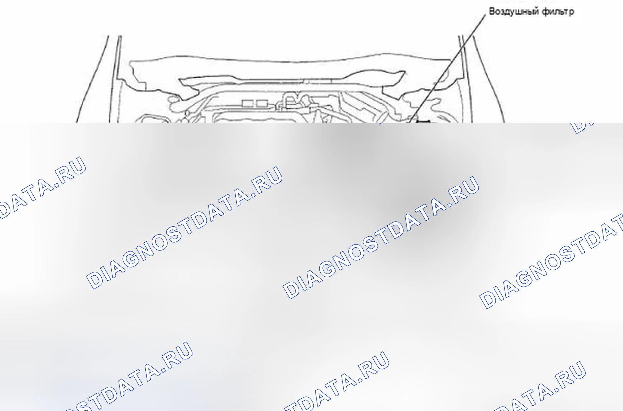 Рис. 1: Указатель расположения компонентов. Acura TSX II