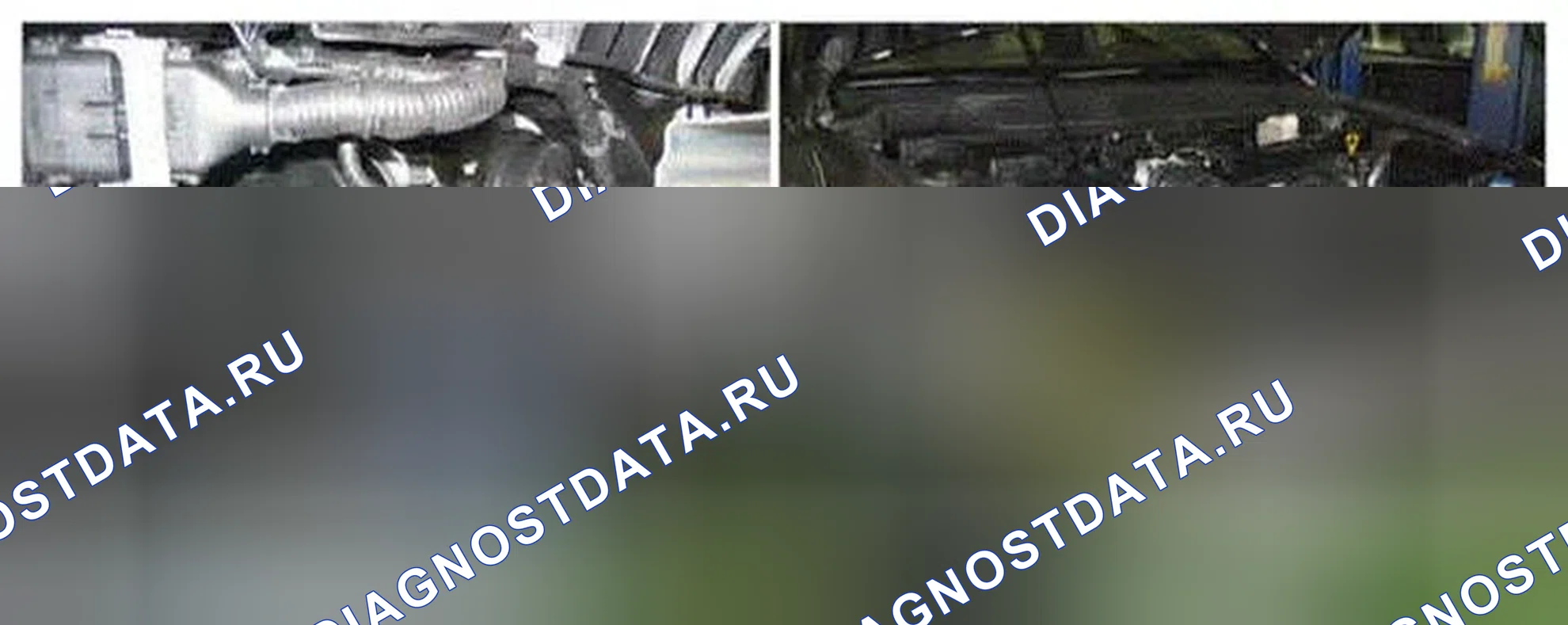 Рис. 42: Расположение компонентов. Hyundai Genesis I рестайлинг