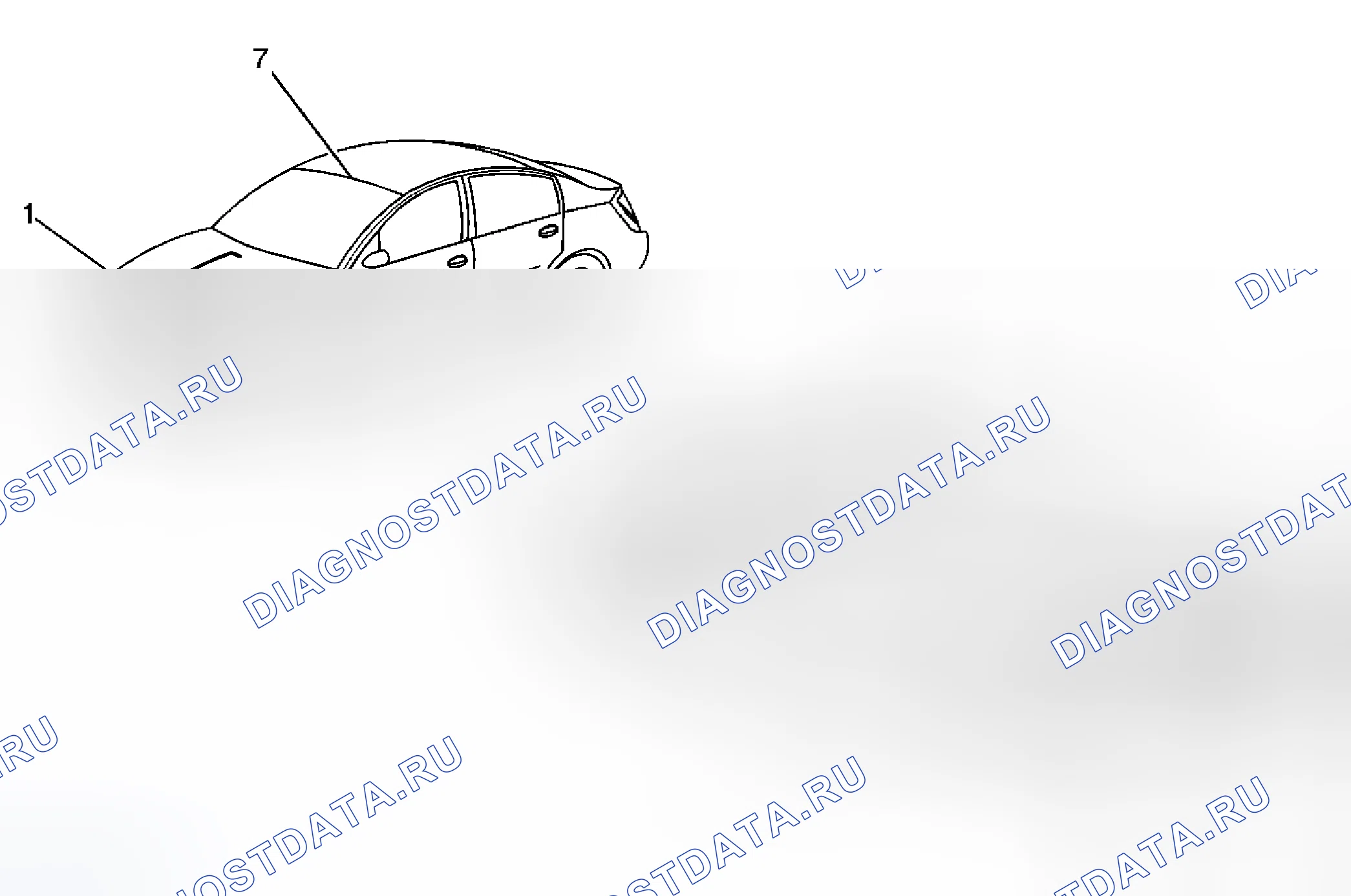 Рис. 22: Характеристики зазора и сыпучести (седан). Kia Rio III