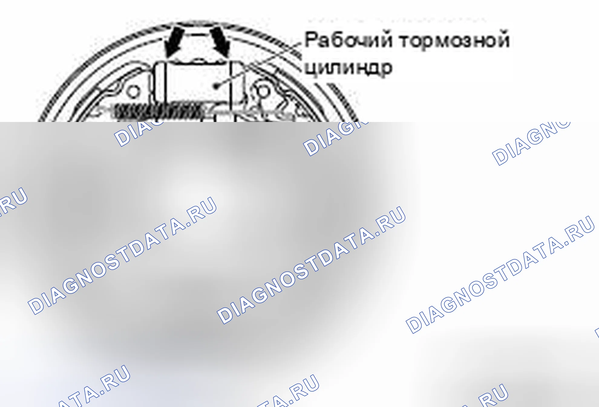 Рис. 91: ПРОВЕРКА ЦИЛИНДРОВ ЗАДНИХ КОЛЕС. Mazda MX-5 NB