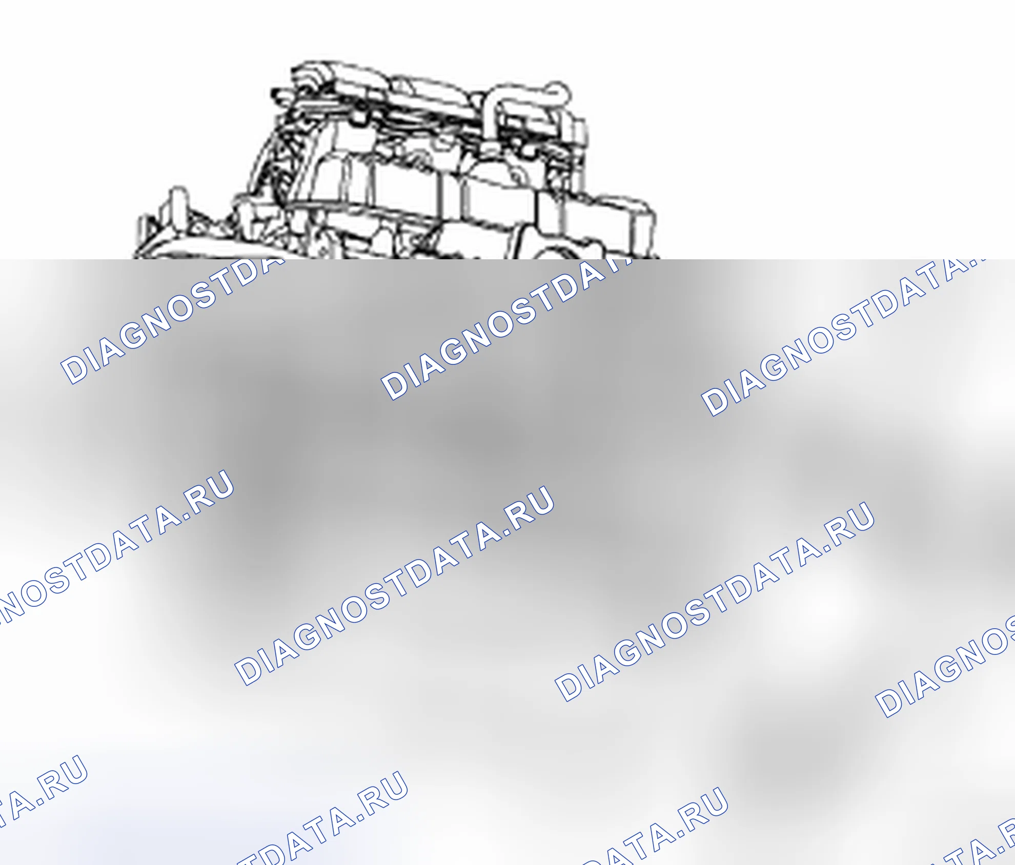 Рис. 55: УСТАНОВКА-3.3 / 3.8L. Chrysler Town & Country V