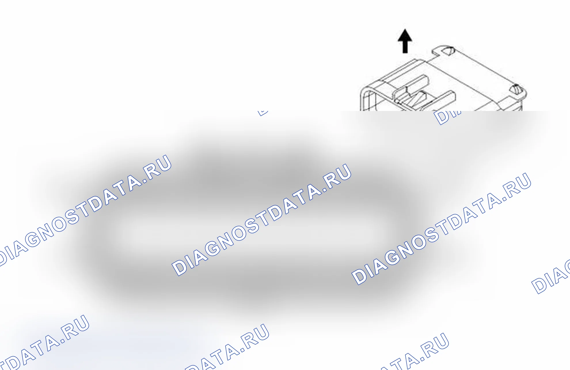 Рис. 231: X105 жгута двигателя к жгуту подвески (LGH). Chevrolet Express G1500 
