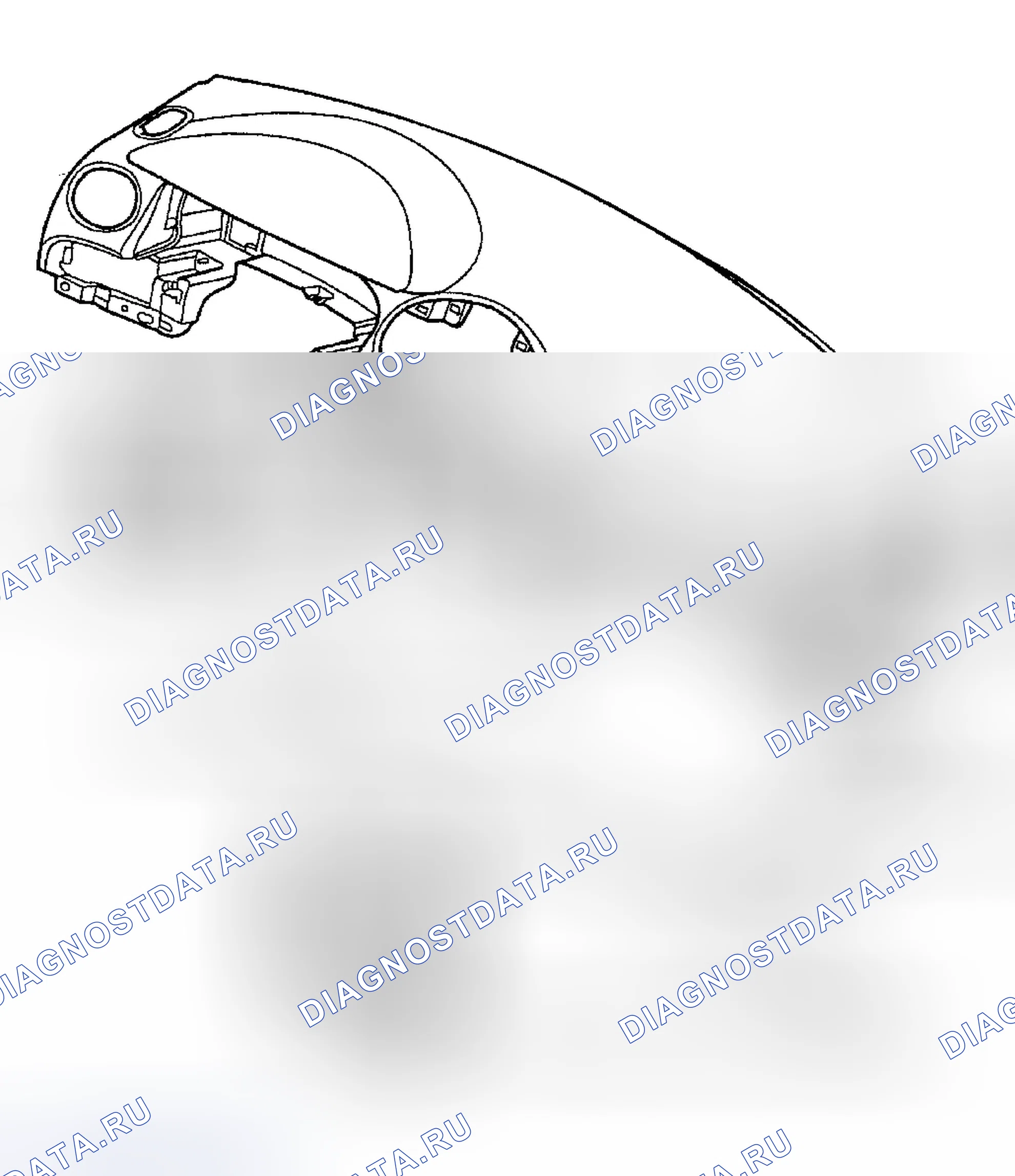 Рис. 6: Расположение переключателя управления тягой. Chrysler 300M I