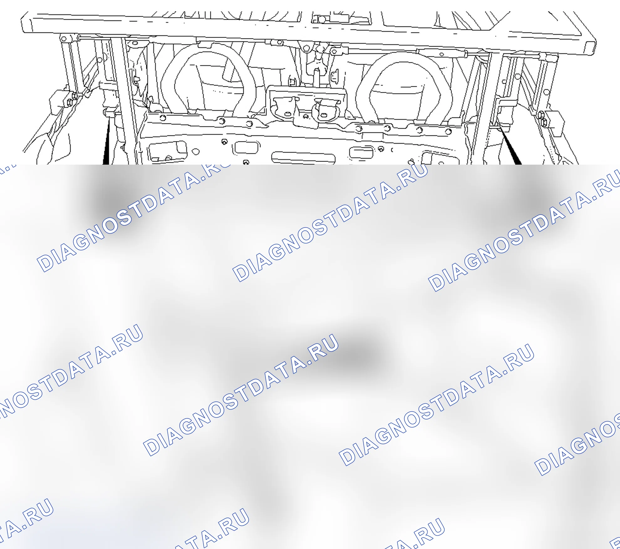 Регулировка откидной крыши прокладками - L67. Opel Astra H