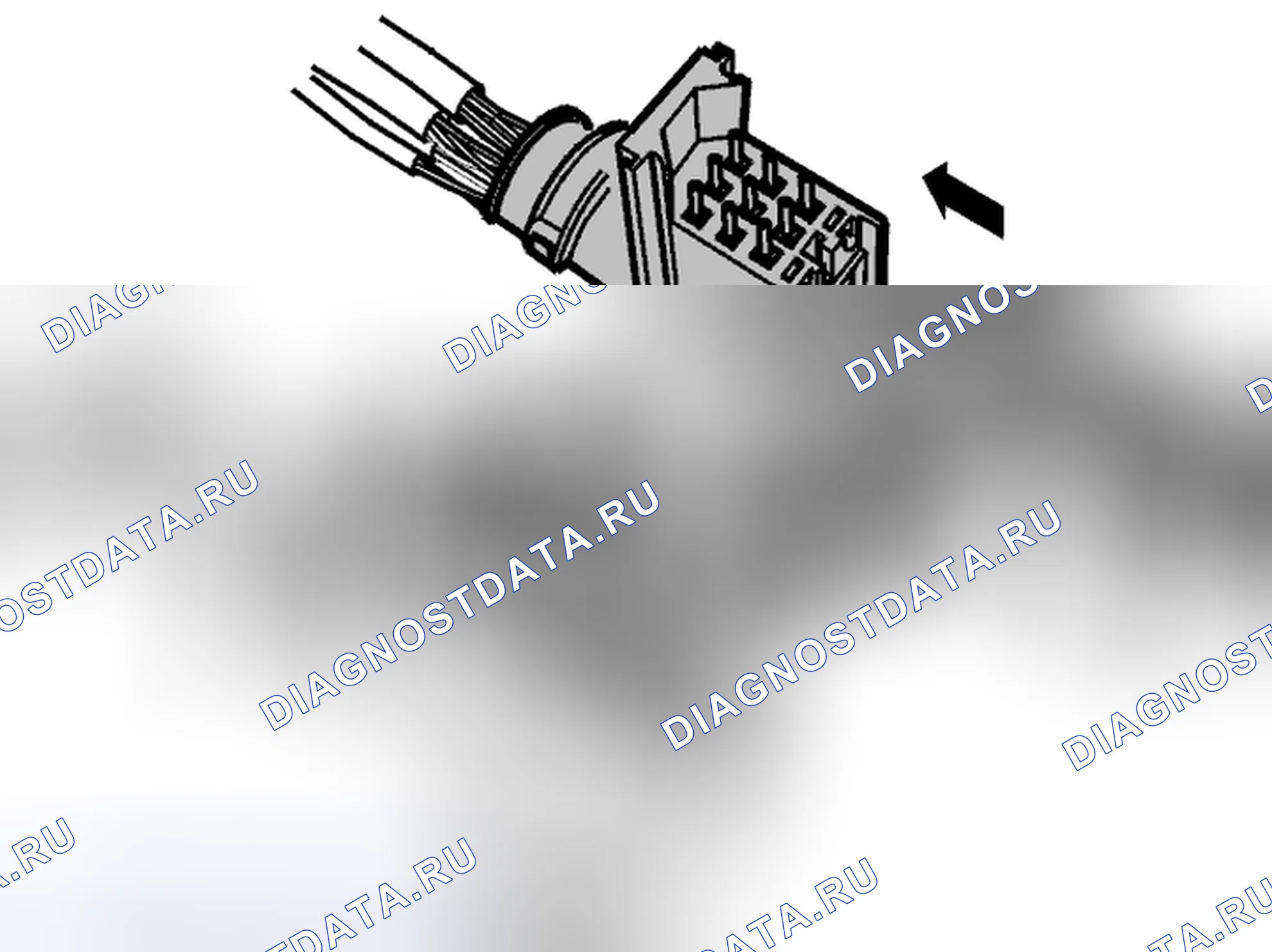 Рис. 231: Сборка соединителя. Volvo V70 II
