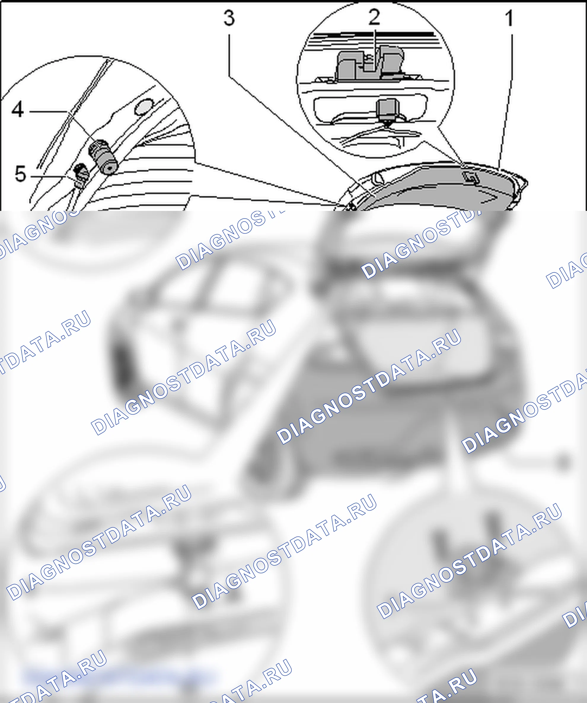 Дверь багажного отсека (Наружные арматурные работы). SEAT Leon Ii