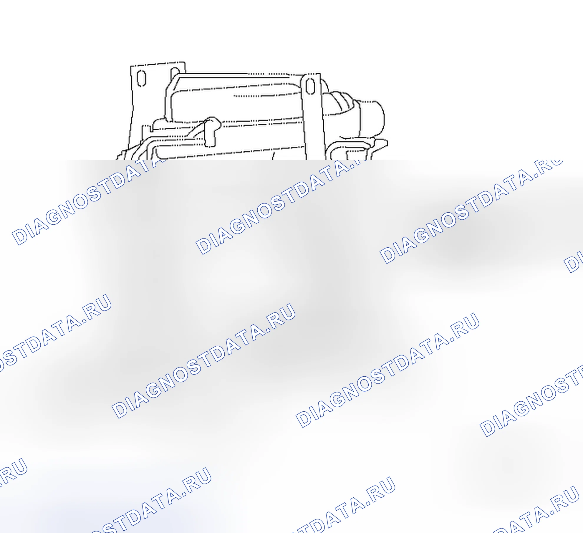Рис. 7: СЕРИЙНЫЙ НОМЕР ДВИГАТЕЛЯ. Honda Jazz AA I