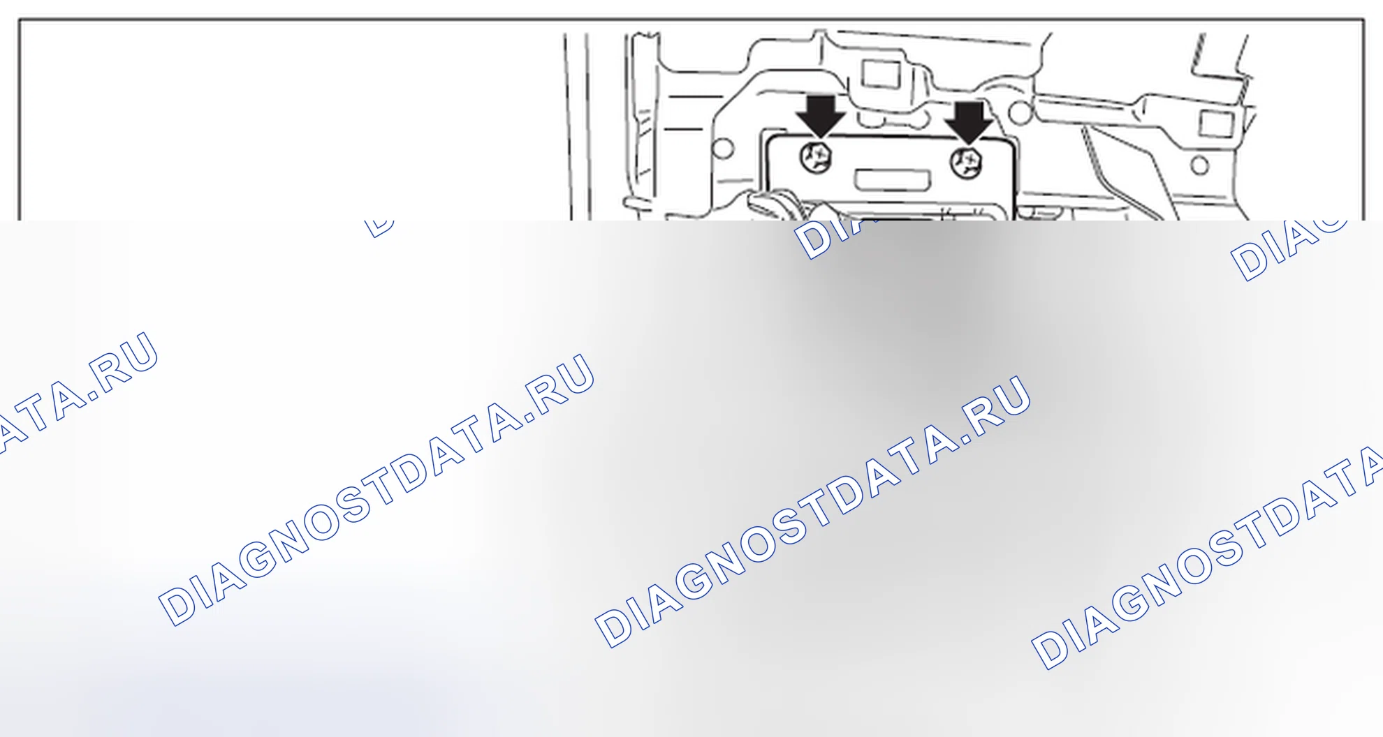 Рис. 84: ДЕМОНТАЖ. Subaru Outback BR рестайлинг
