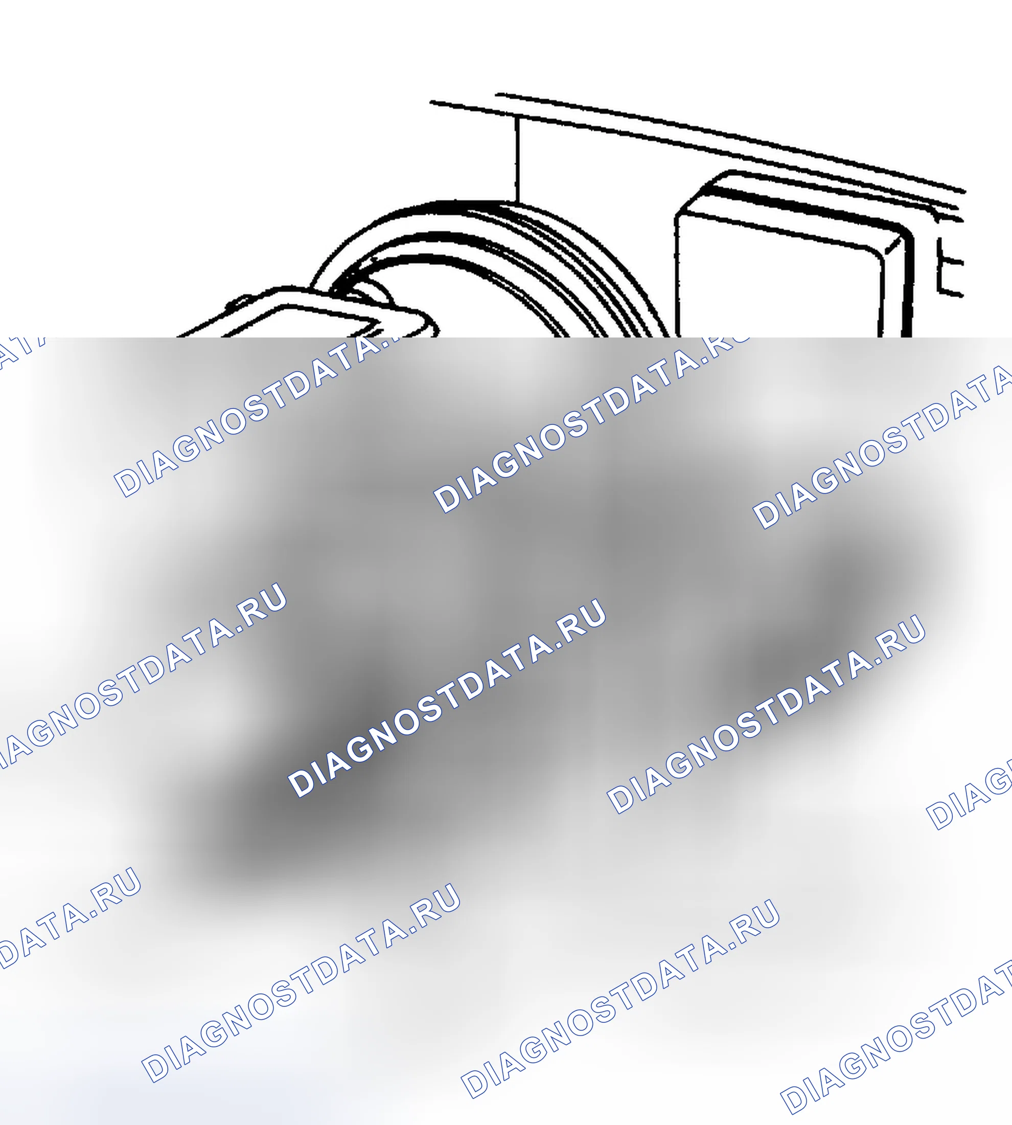 Рис. 8: Расположение компонентов (8 из 11). Chevrolet Cab & Chassis V3500 
