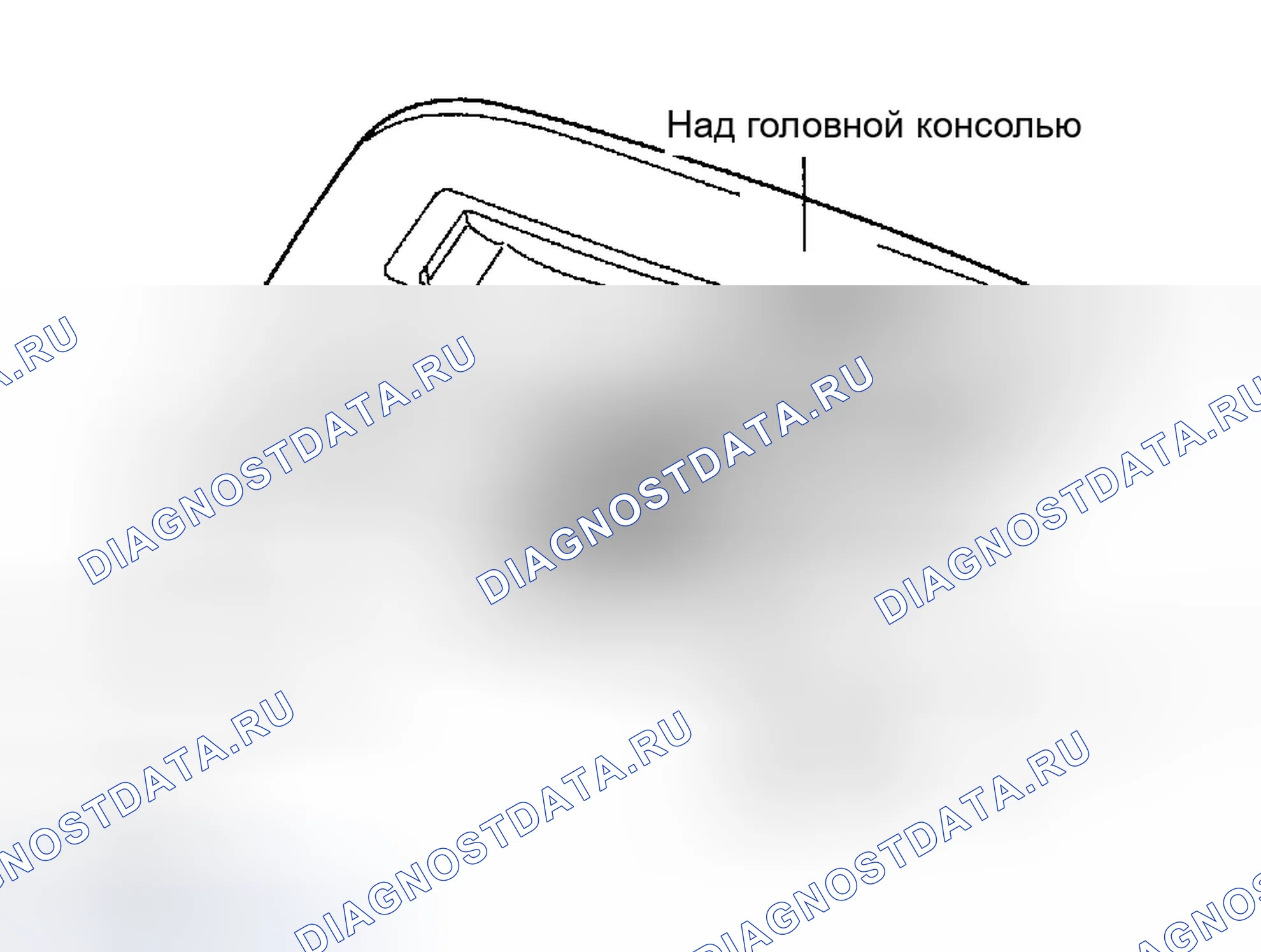 Рис. 59: ПОДВЕСНАЯ КОНСОЛЬ. Hyundai Accent II рестайлинг