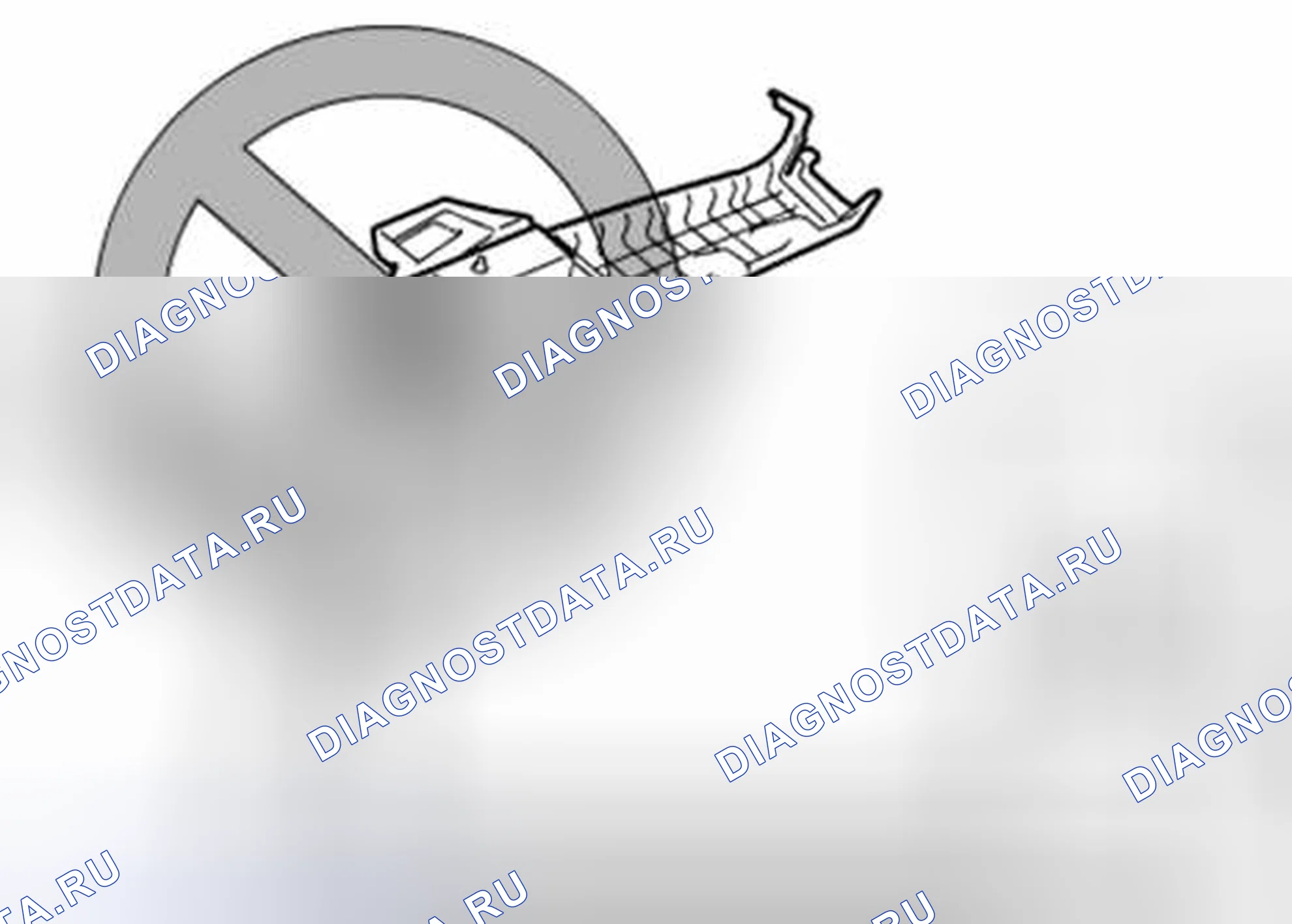 Рис. 180: Проверка заднего бокового воздушного мешка (инфлятора). Suzuki Kizashi I