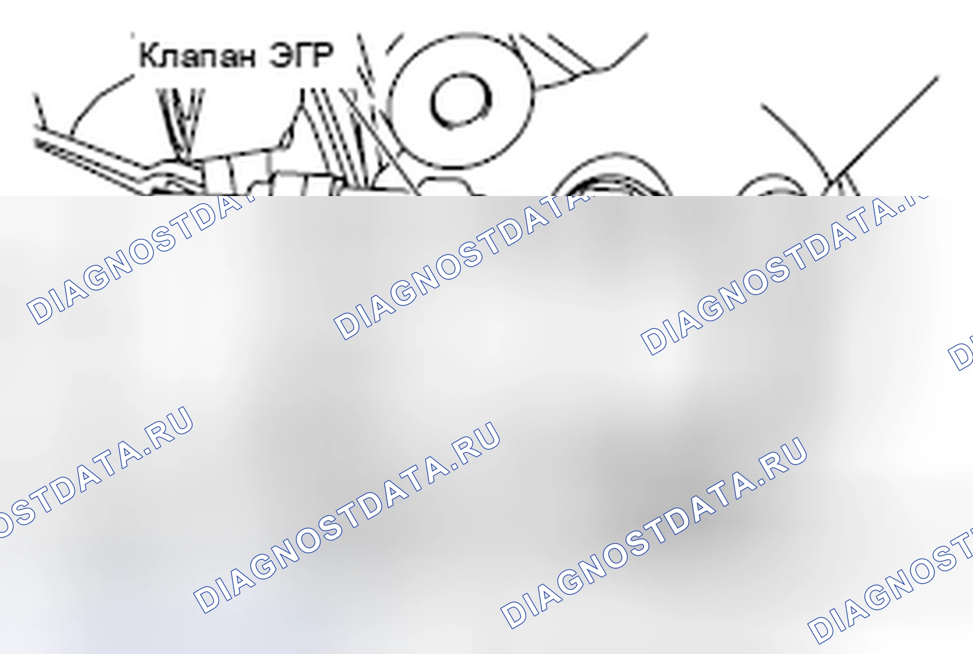 Рис. 203: >> C <<УСТАНОВКА ПРОКЛАДКИ КЛАПАНА РЕЦИРКУЛЯЦИИ ОТРАБОТАВШИХ ГАЗОВ. Mitsubishi Lancer Ralliart X рестайлинг