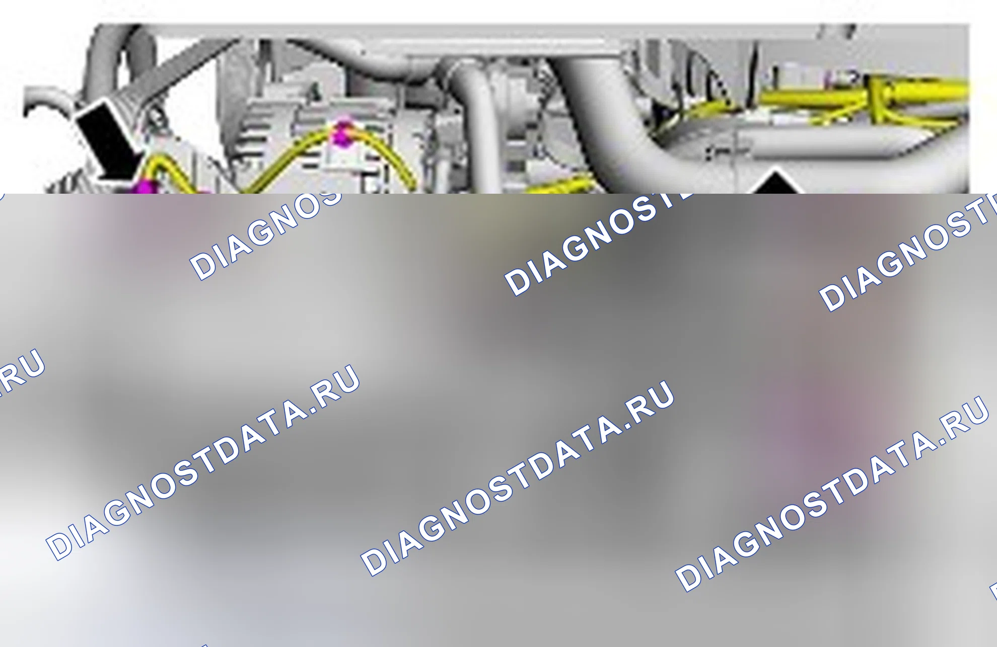 Как снять и установить жгут электропроводки двигателя. Ford Mondeo IV