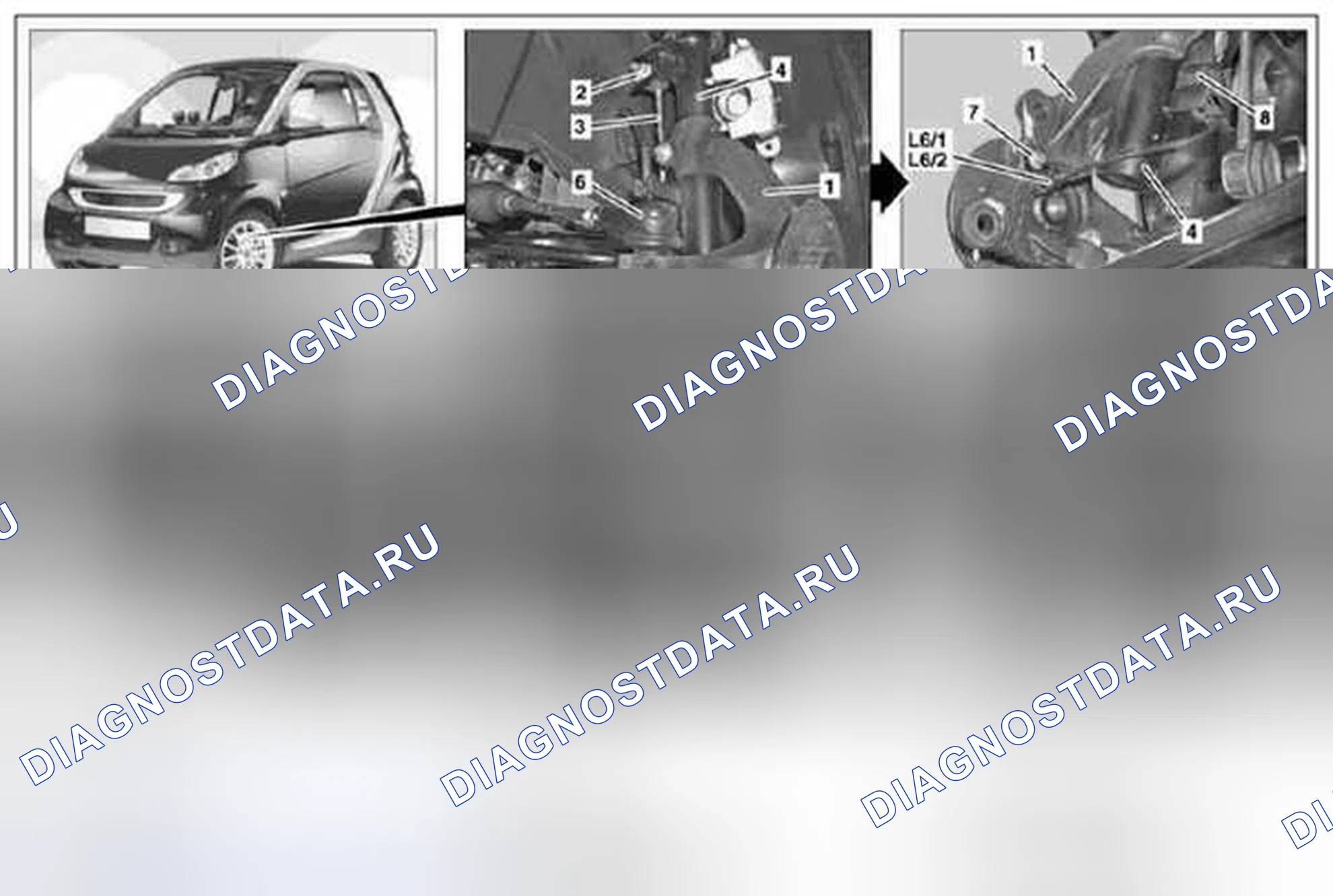 Рис. 81: Снять / установить поворотный кулак - AR33.25-P-0400MCC. Kia Soul I
