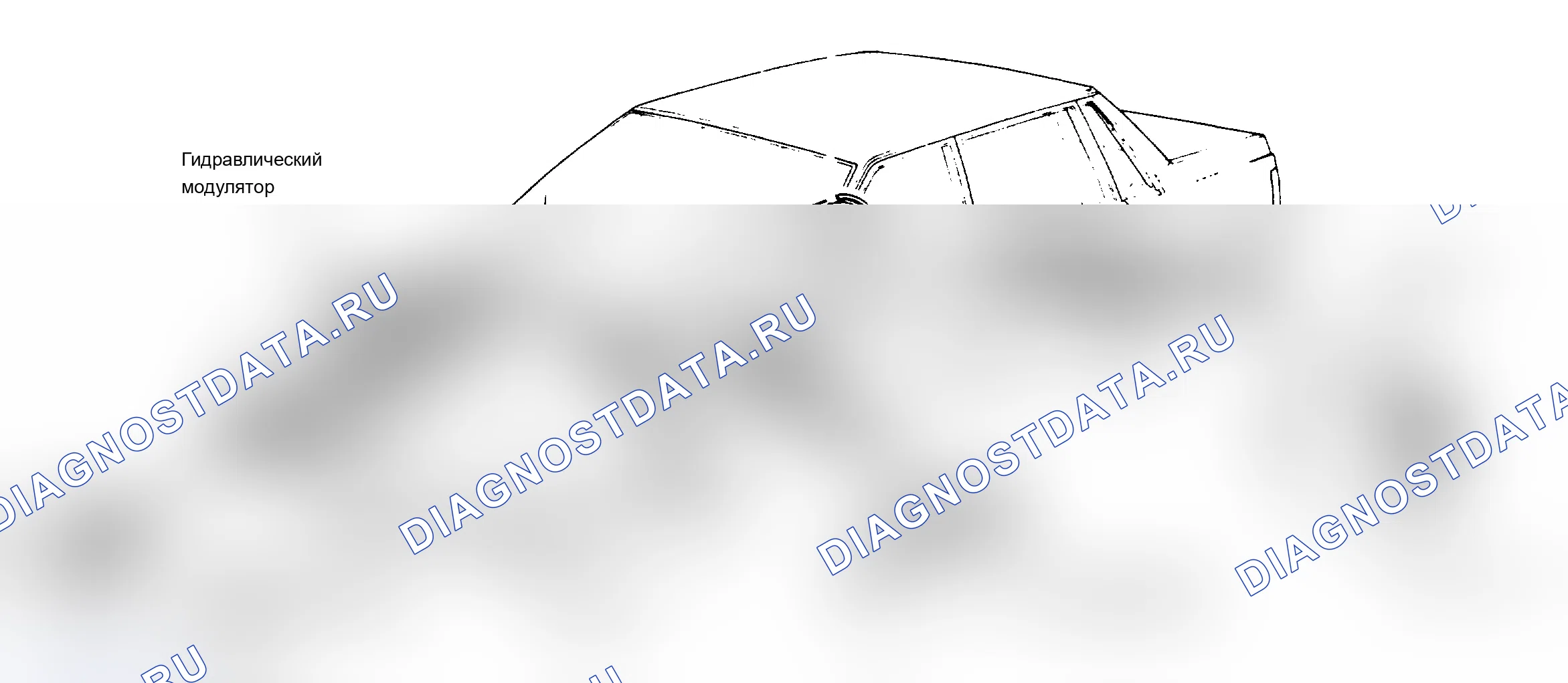 Рис. 1: ГИДРАВЛИЧЕСКАЯ СИСТЕМА. Volvo 780 I