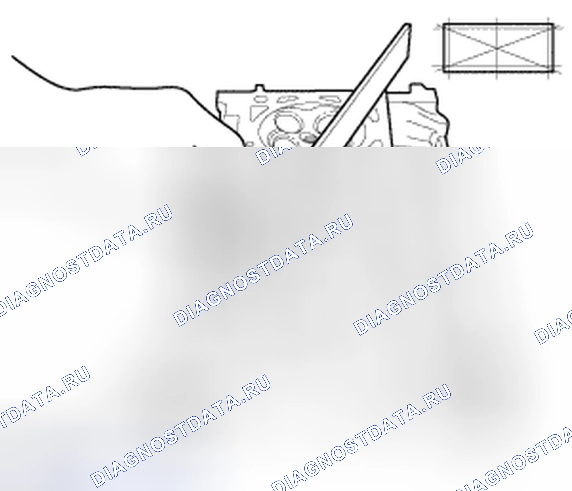 Рис. 57: ГОЛОВКА ЦИЛИНДРА. Chrysler Town & Country V