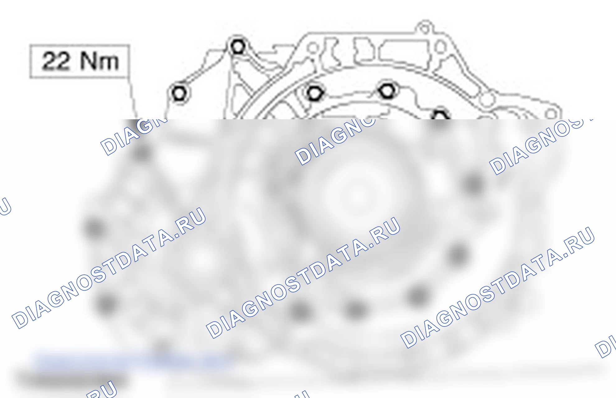 Сборка коробки передач в блоке с ведущим мостом. Ford C-MAX I рестайлинг