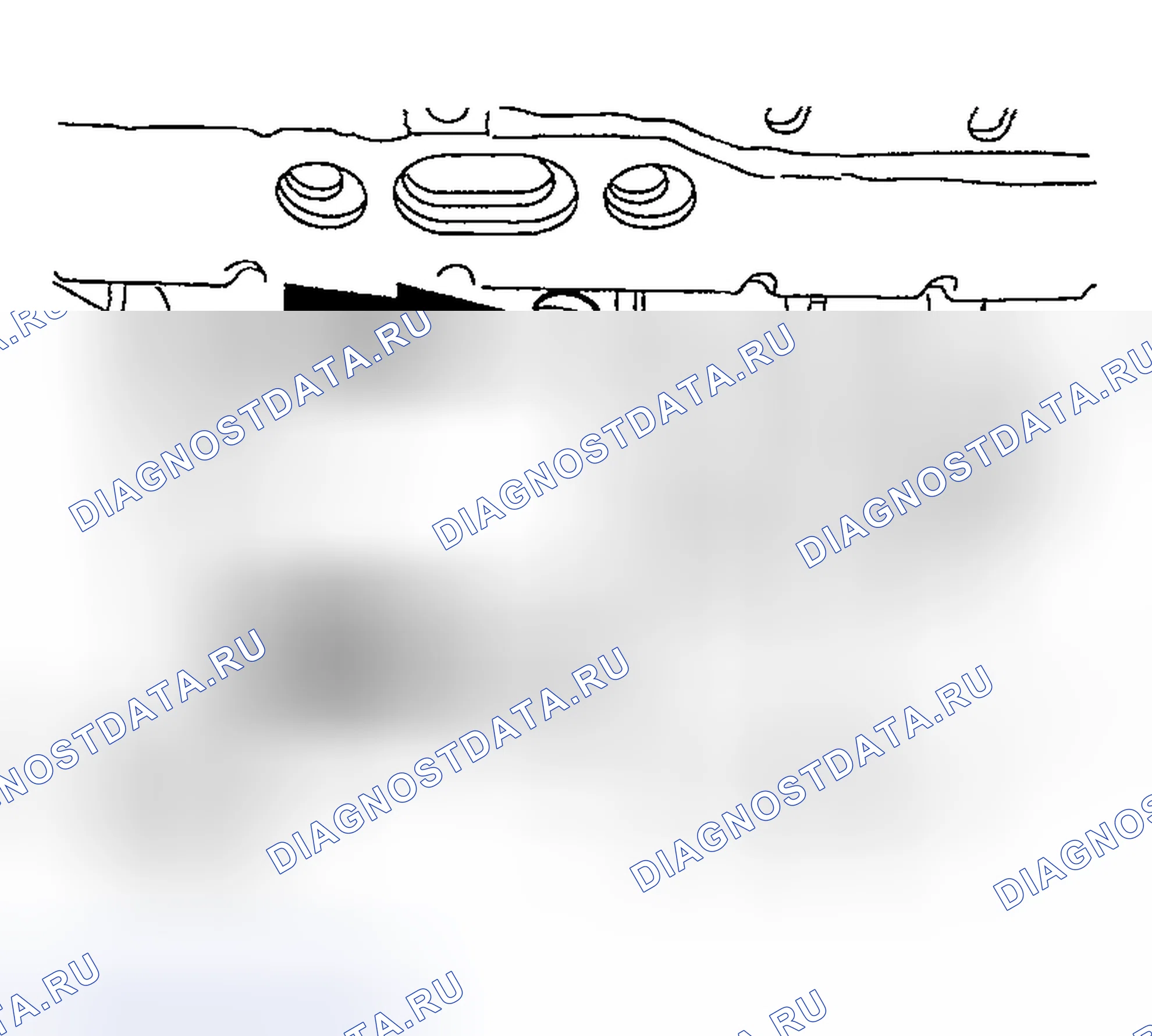 Рис. 327: Элемент 1: Примечание по снятию бокового дефлектора воздуха. Hyundai Nexo I