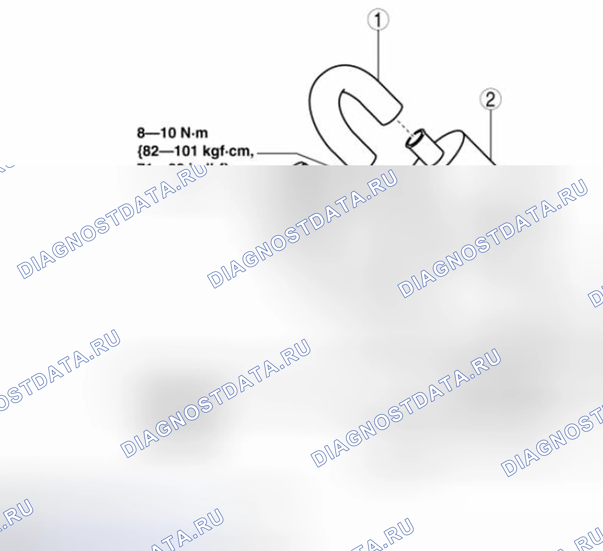 Рис. 80: ДЕМОНТАЖ / МОНТАЖ ВОЗДУШНОГО ФИЛЬТРА [Mzr 2.3 DISI Turbo]. Mazda 3 BL рестайлинг