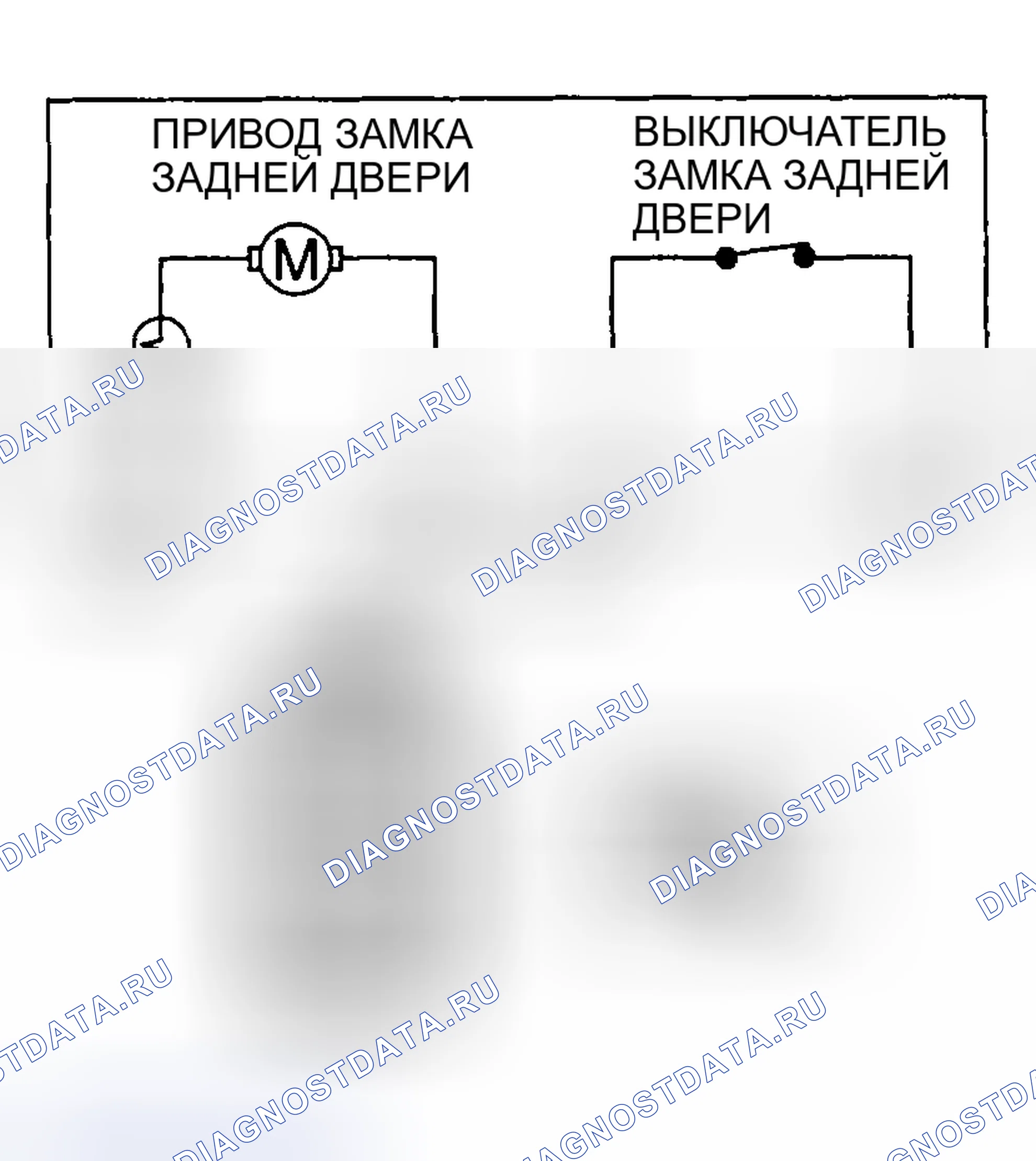 Рис. 13: ПРОВЕРКА МЕХАНИЗМА УПРАВЛЕНИЯ ЗАЩЕЛКОЙ И БЛОКИРОВКОЙ ЗАДНЕЙ ДВЕРИ. Honda CR-V III рестайлинг