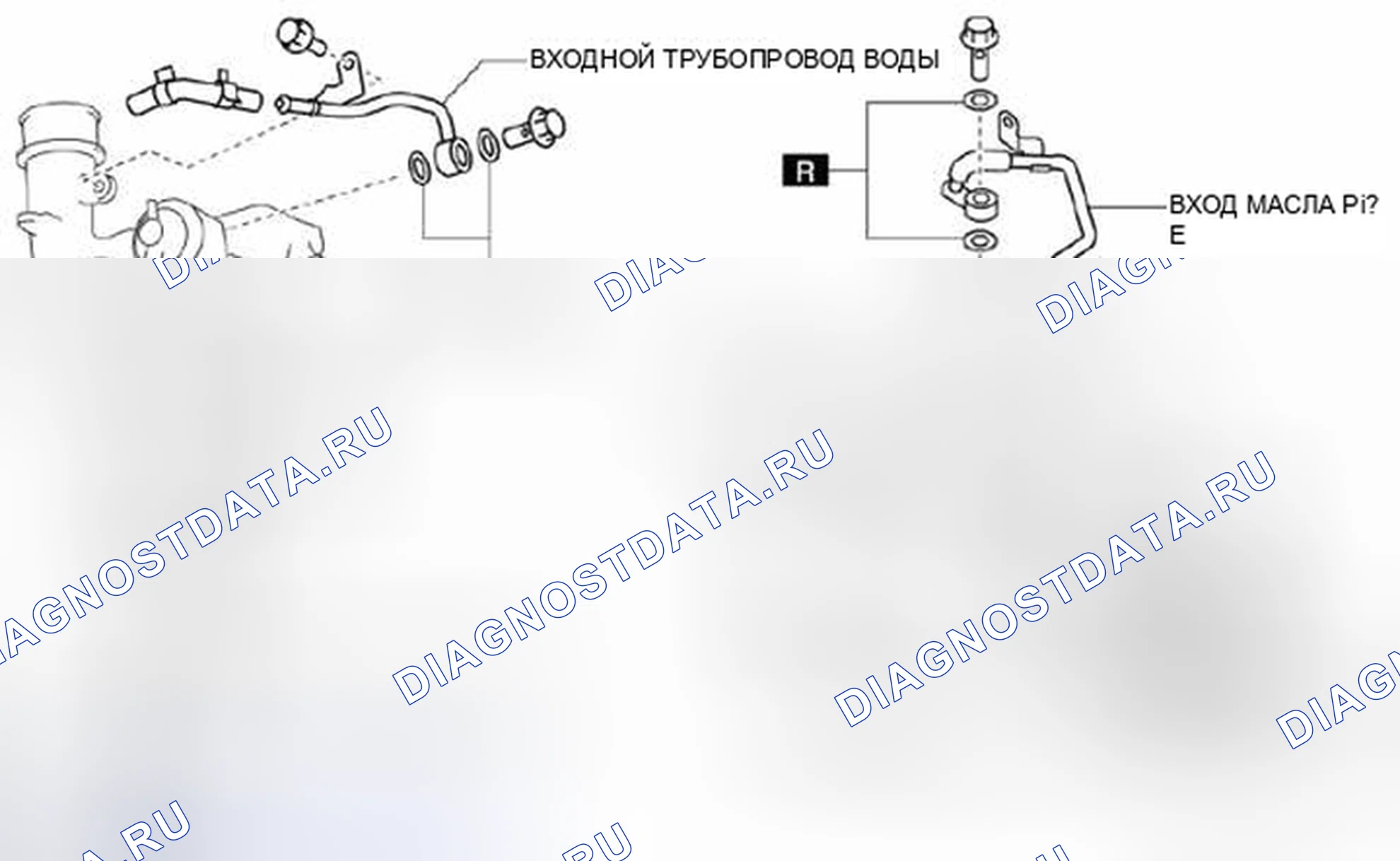 Рис. 16: Примечание по демонтажу турбокомпрессора. Mazda 3 BL рестайлинг