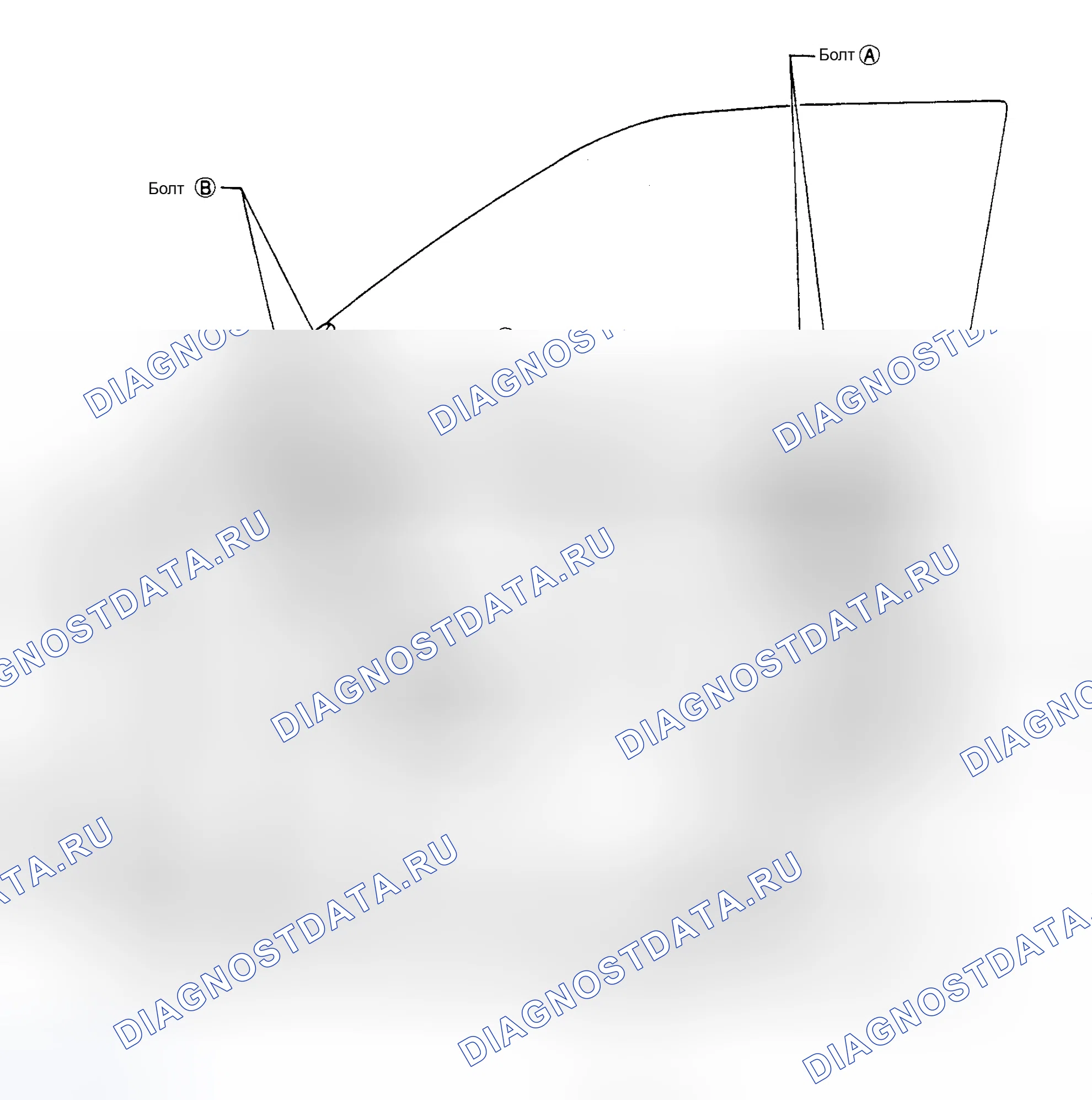 Рис. 9: ДВИГАТЕЛЬ СТЕКЛОПОДЪЕМНИКА. Subaru Legacy BC/BJ/BF