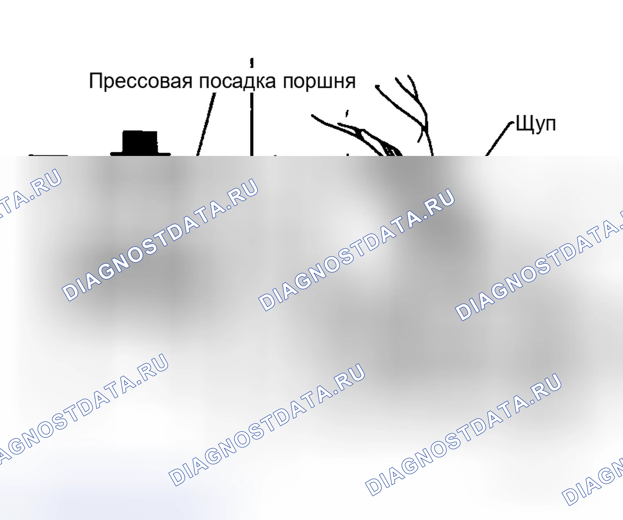 Рис. 170: ЗАЗОР ТОРЦА ПОРШНЕВОГО КОЛЬЦА. Honda Stepwgn I