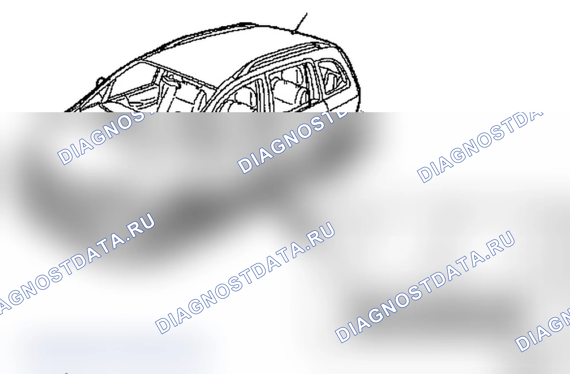 Напыляемое ПВХ покрытие для защиты от камнебоя. Opel Zafira A рестайлинг