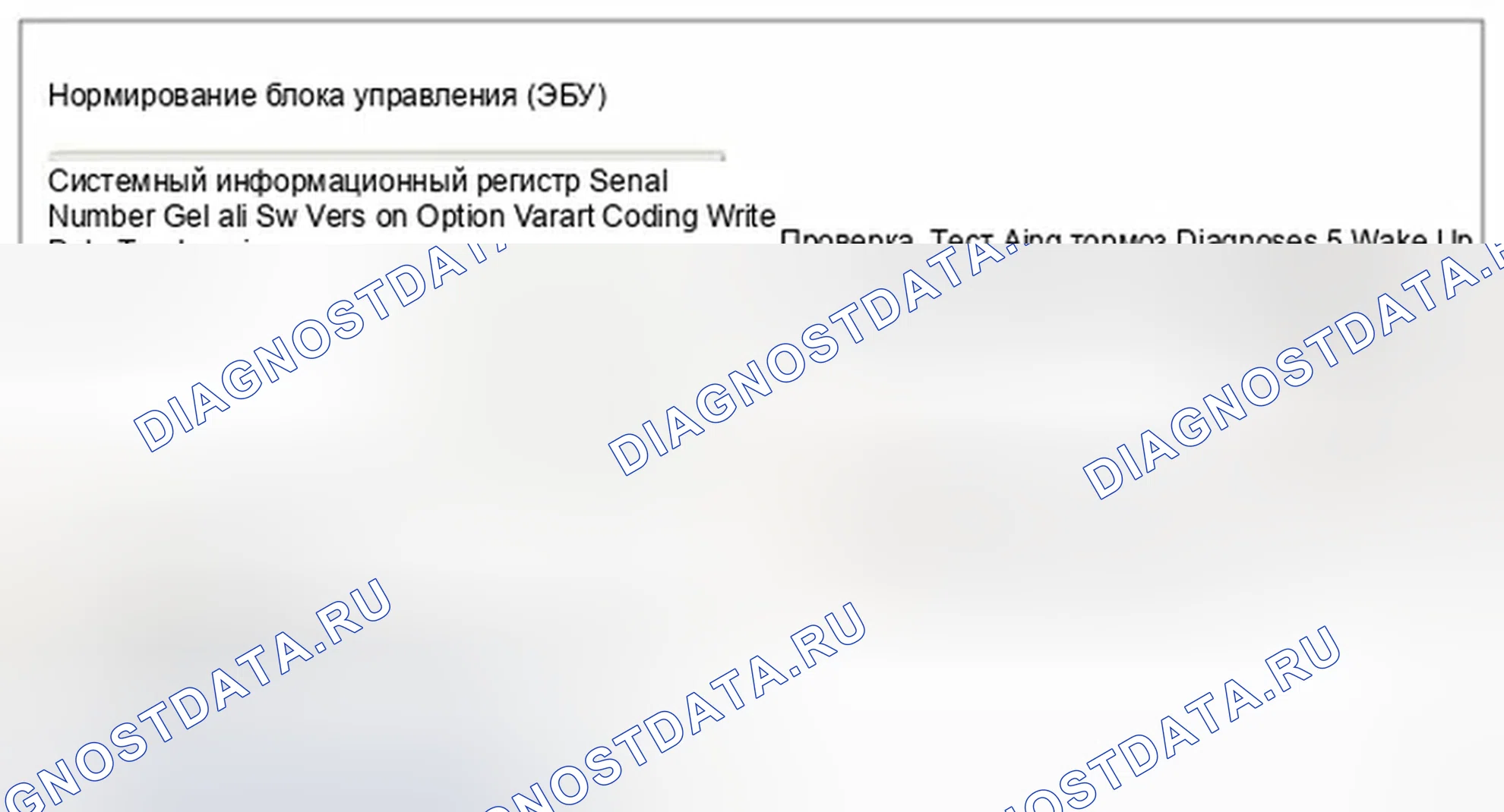 Рис. 34: Диагностика линии MOST с помощью GDS. Hyundai Equus II