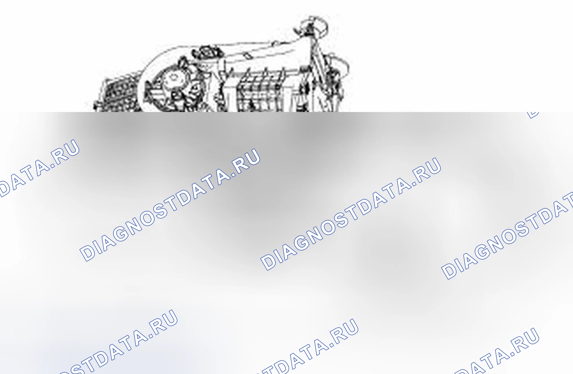 Рис. 203: Демонтаж и монтаж. Ford Flex I