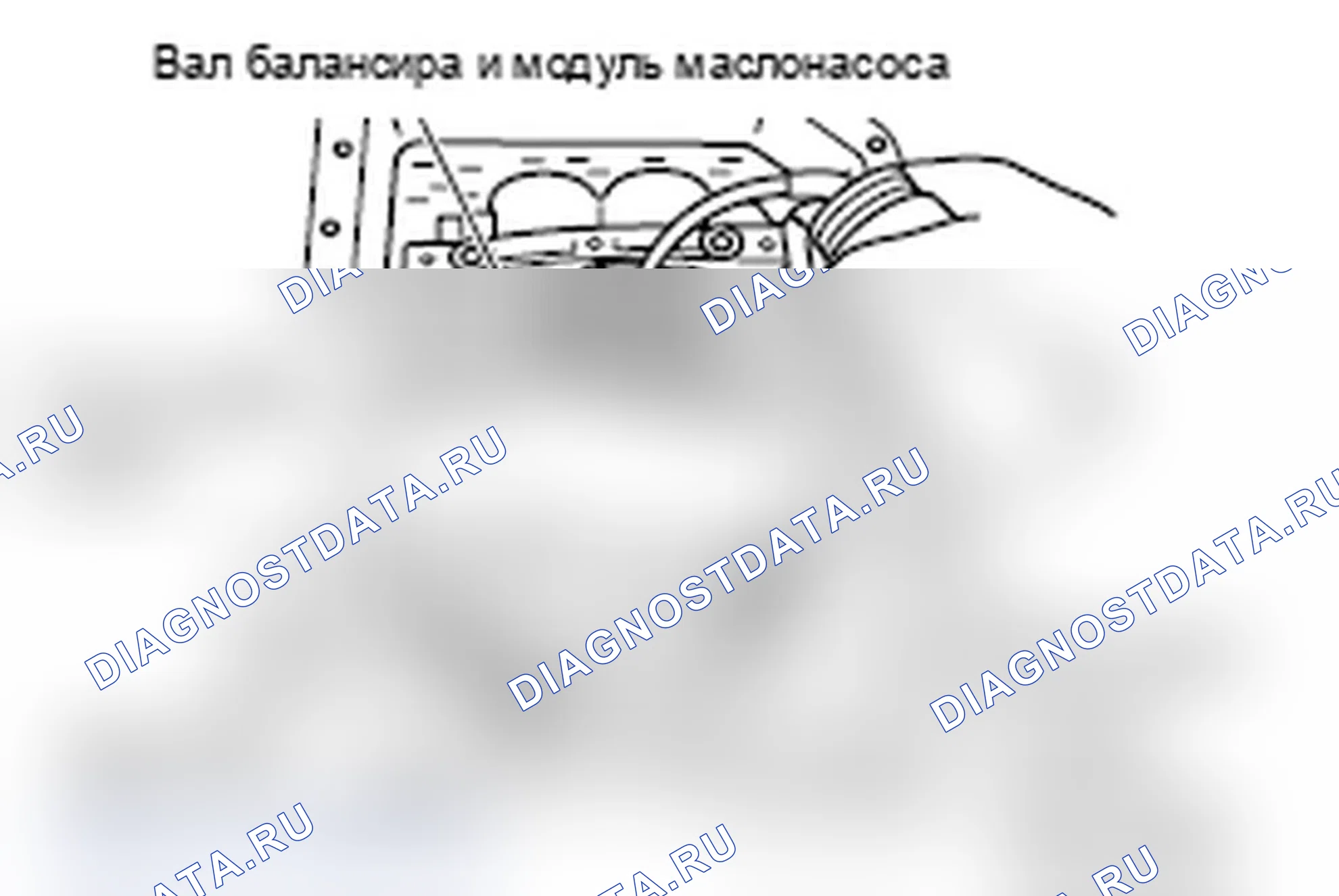 Рис. 372: >> A <<УСТАНОВКА ЗВЕЗДОЧКИ КОЛЕНЧАТОГО ВАЛА/СИНХРОНИЗИРУЮЩЕЙ ЦЕПИ БАЛАНСИРА/ВАЛА БАЛАНСИРА И МОДУЛЯ МАСЛЯНОГО НАСОСА. Mitsubishi Lancer Ralliart X рестайлинг