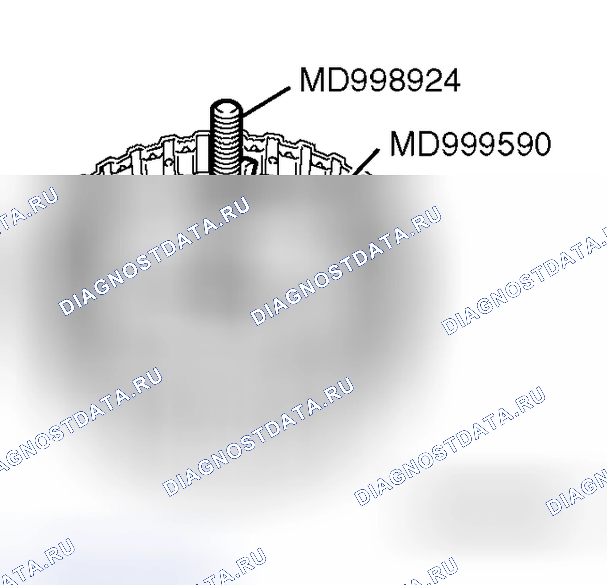 Рис. 896: < < A > > СНЯТИЕ СТОПОРНОГО КОЛЬЦА. Mitsubishi Eclipse IV рестайлинг