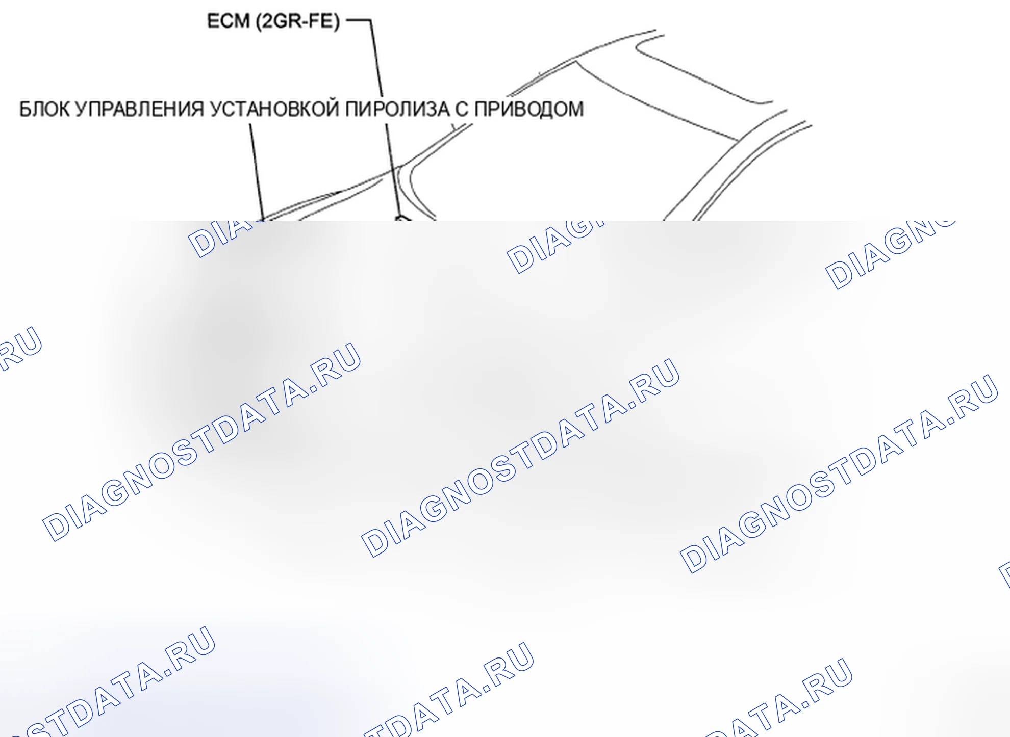 Рис. 125: РАСПОЛОЖЕНИЕ ДЕТАЛЕЙ. Toyota Camry XV40