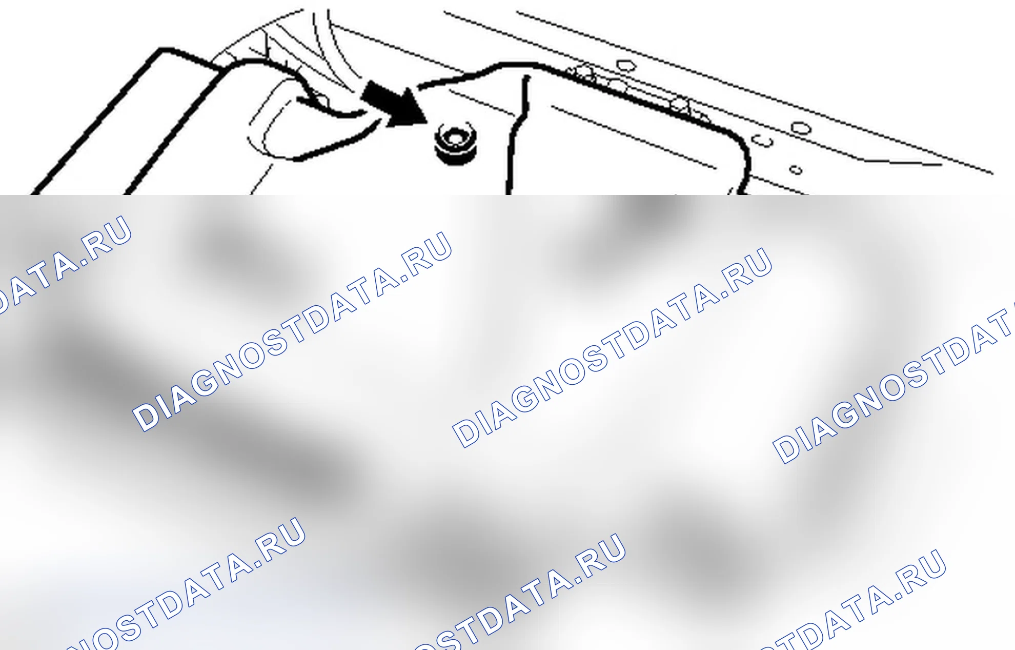 Рис. 128: ДЕМОНТАЖ. Toyota Prius PHV pre-III