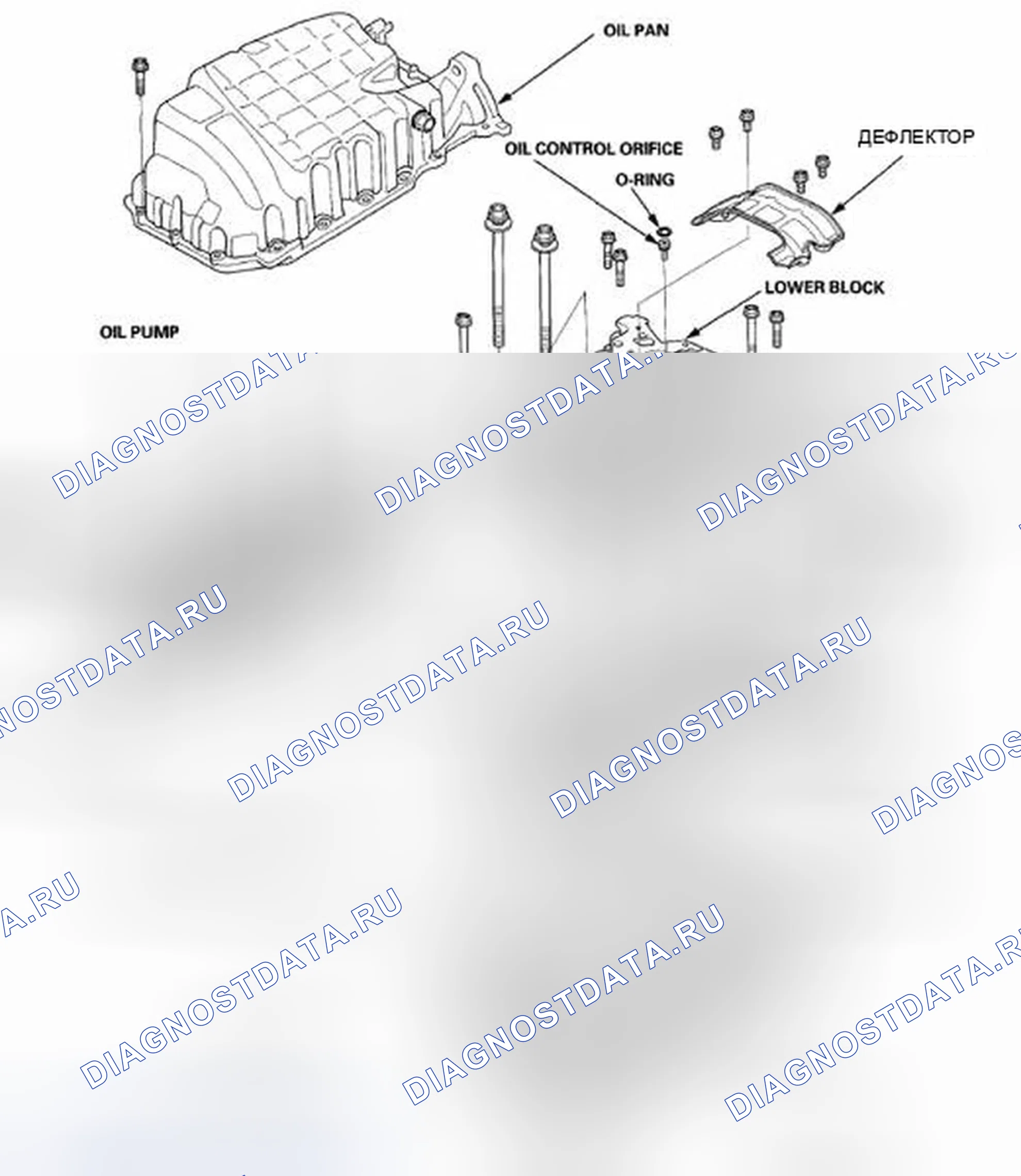 Рис. 613: Индекс расположения компонентов. Honda Crosstour I