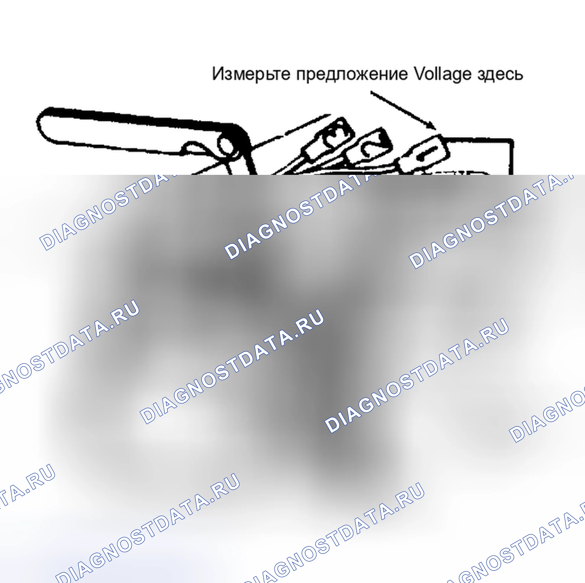 Рис. 7: Регулировка частоты вращения на холостом ходу - Digifant. Volkswagen Corrado I
