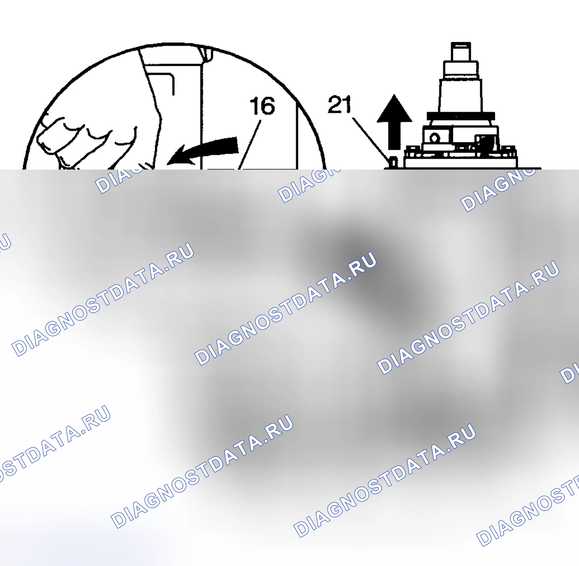 Рис. 438: Демонтаж. Hyundai Terracan I рестайлинг