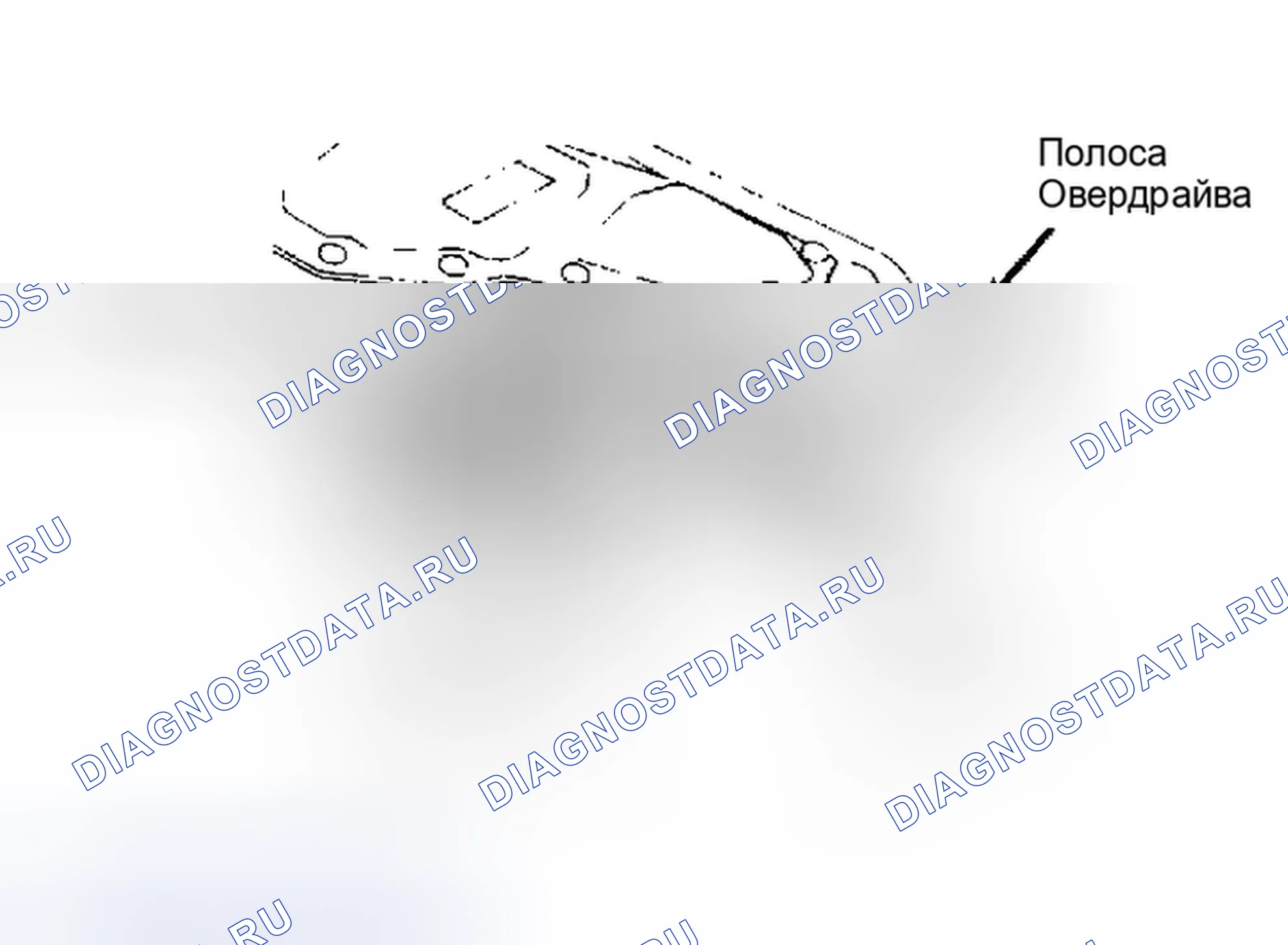 Рис. 35: Регулировка 2nd тормоз Band Плафон салона Chrysler of Motors.. Mitsubishi Mirage III