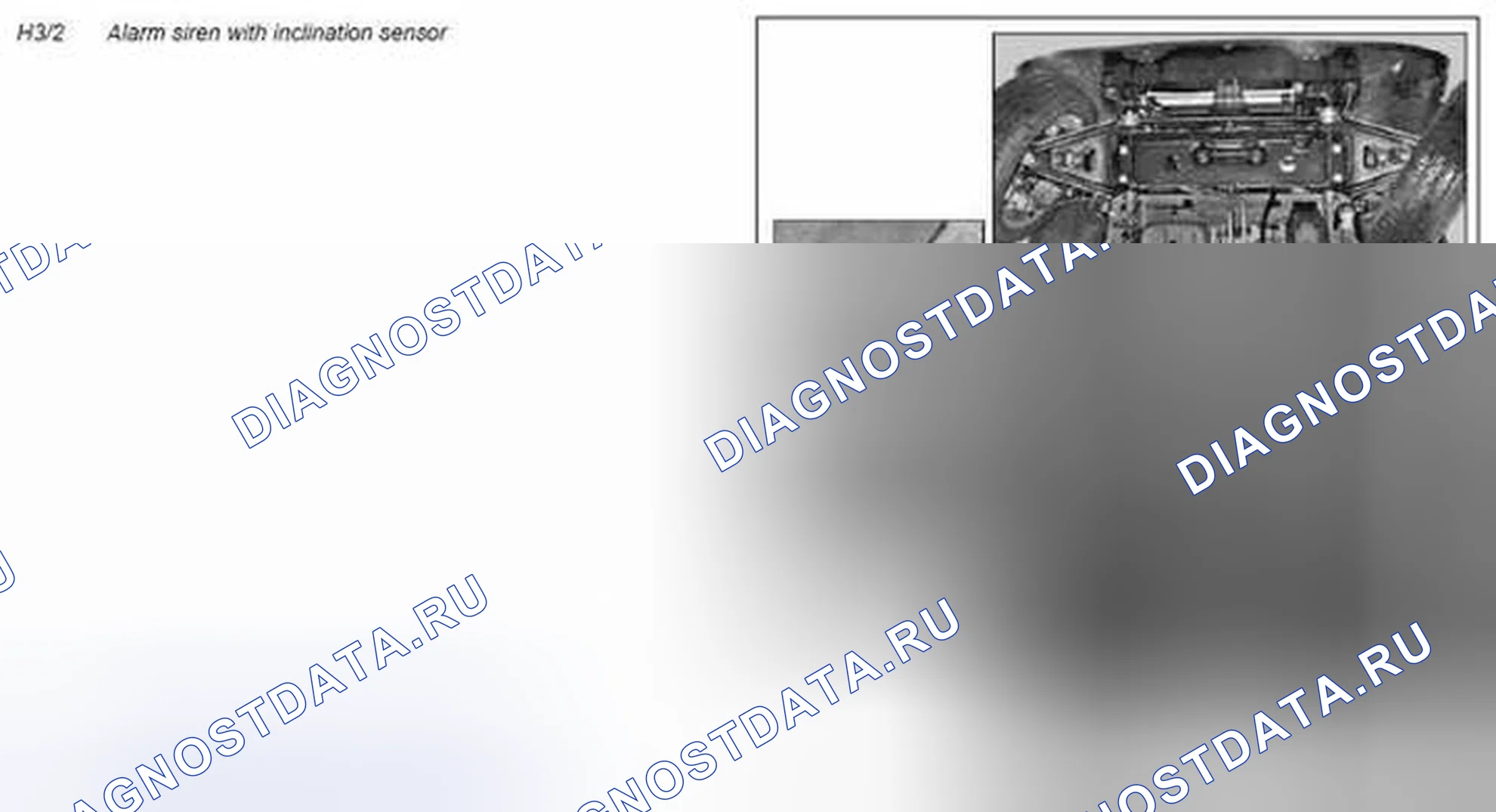 Рис. 31: Сирена аварийной сигнализации, описание компонентов - GF80.50-P-6020MCC. Kia Soul I