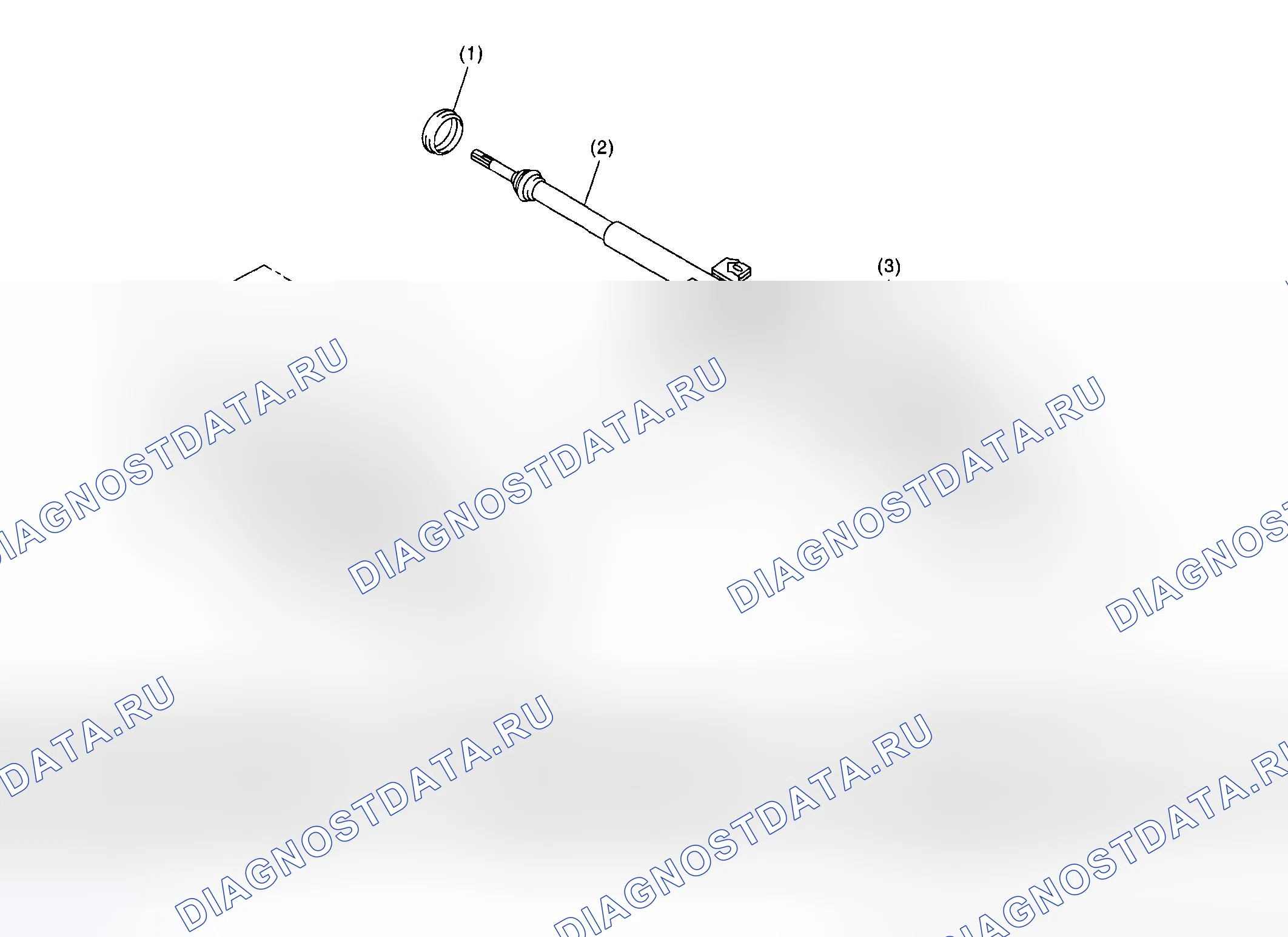 Рис. 18: РУЛЕВОЕ КОЛЕСО И КОЛОНКА. Subaru Impreza GD/GC/GG рестайлинг 2