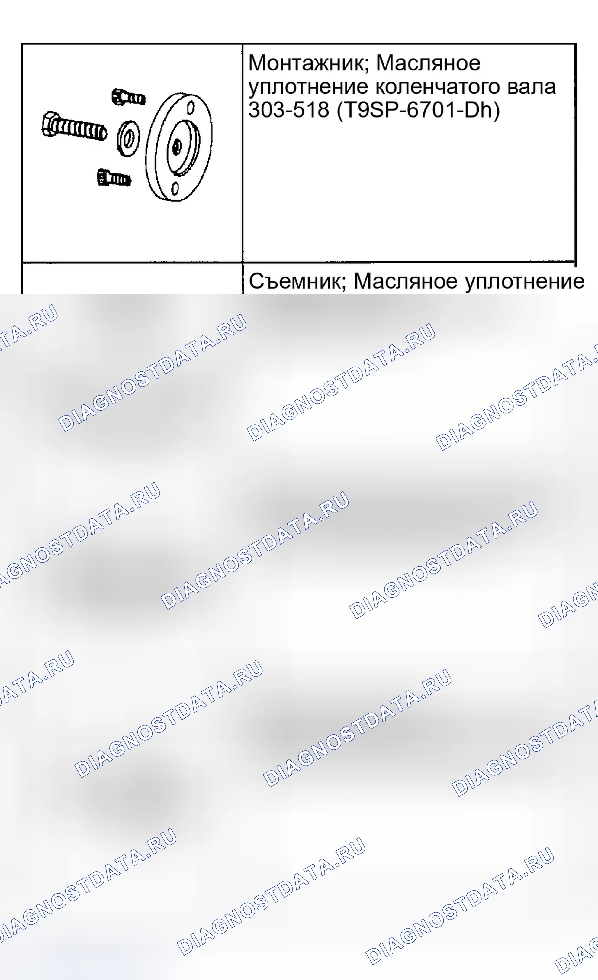 Рис. 1027: Специальный инструмент (ы). Ford Excursion I