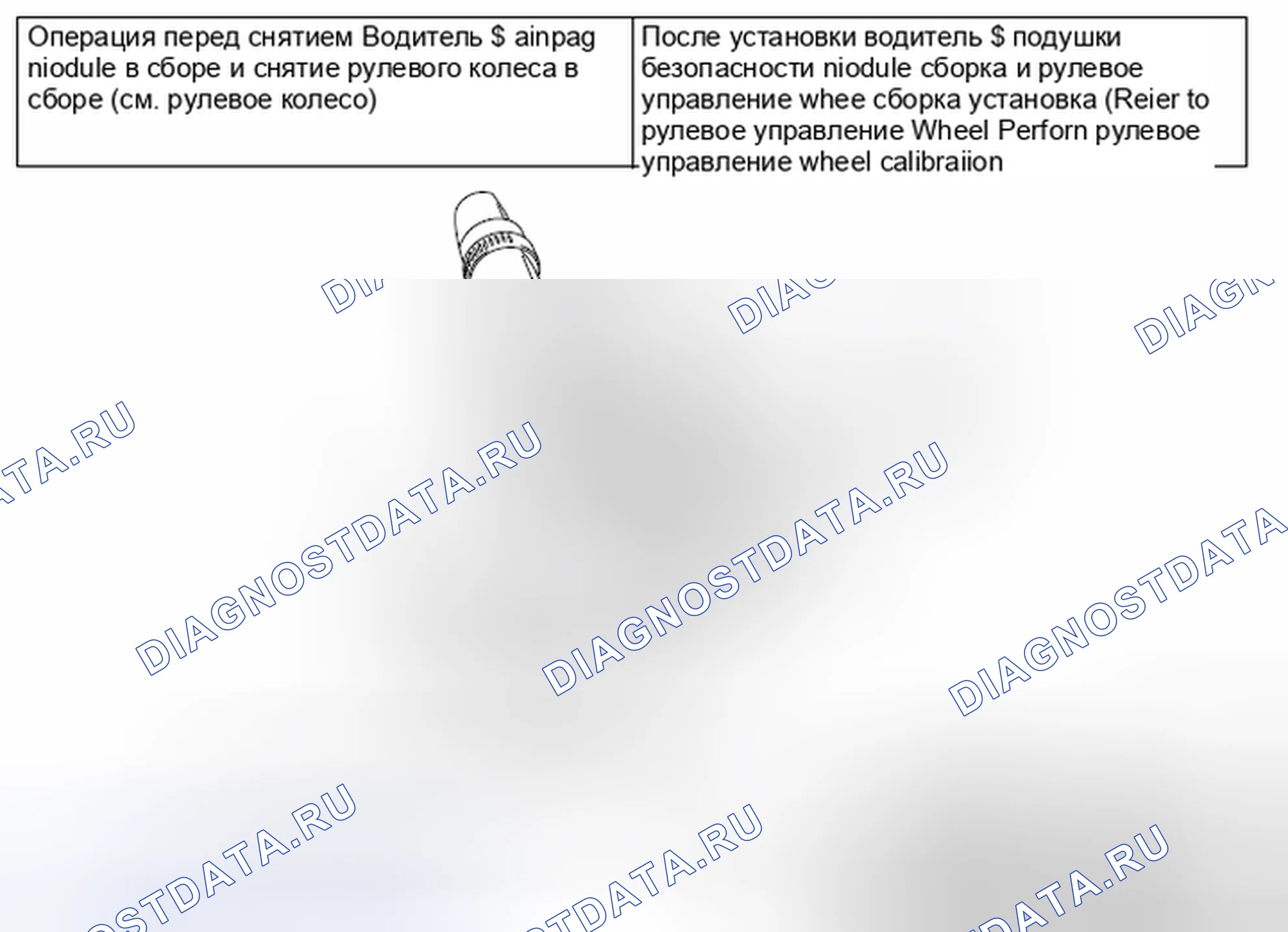 Рис. 53: ДЕМОНТАЖ И МОНТАЖ. Mazda MX-5 NB