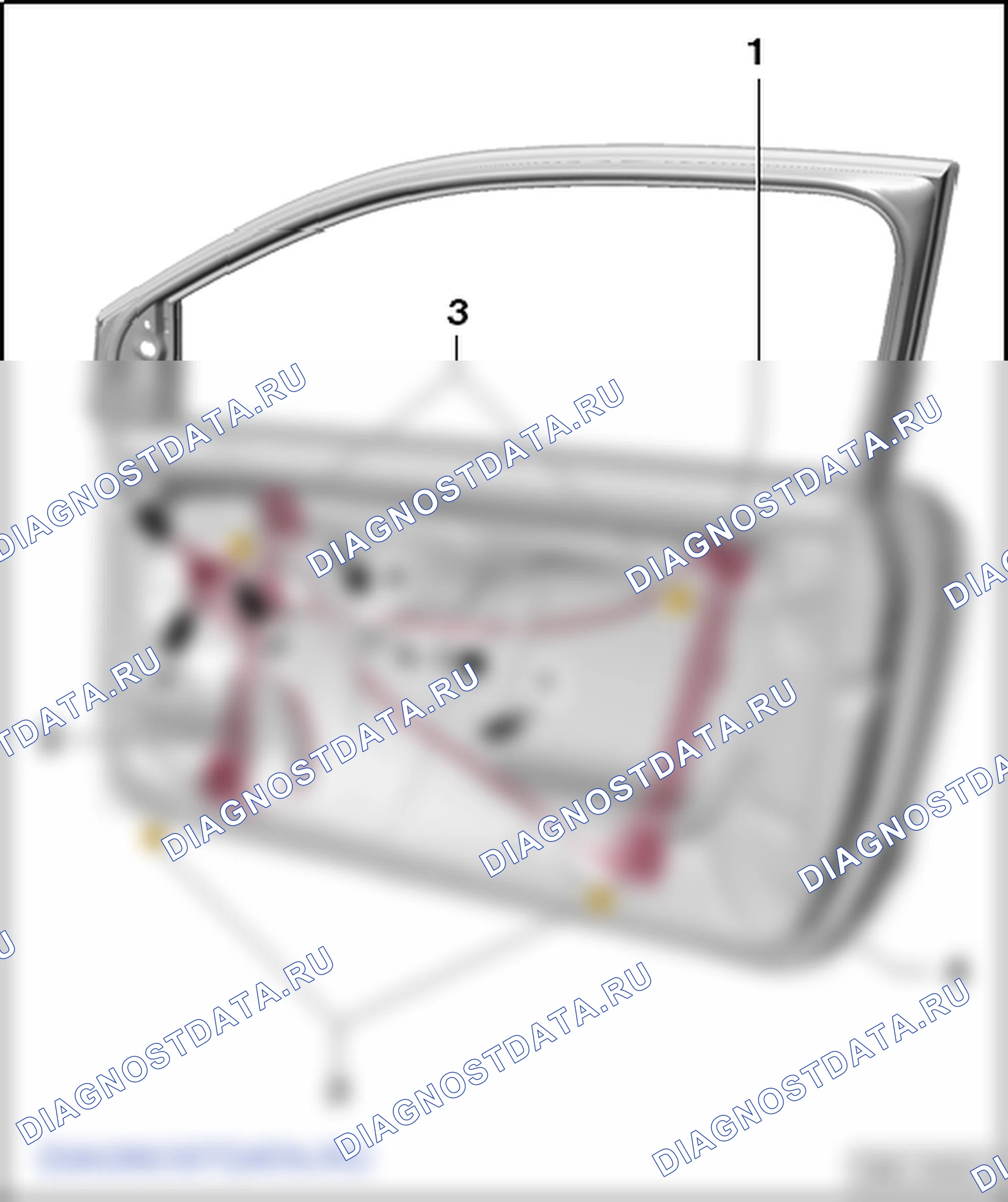 Детали дверей. SEAT Toledo Iv