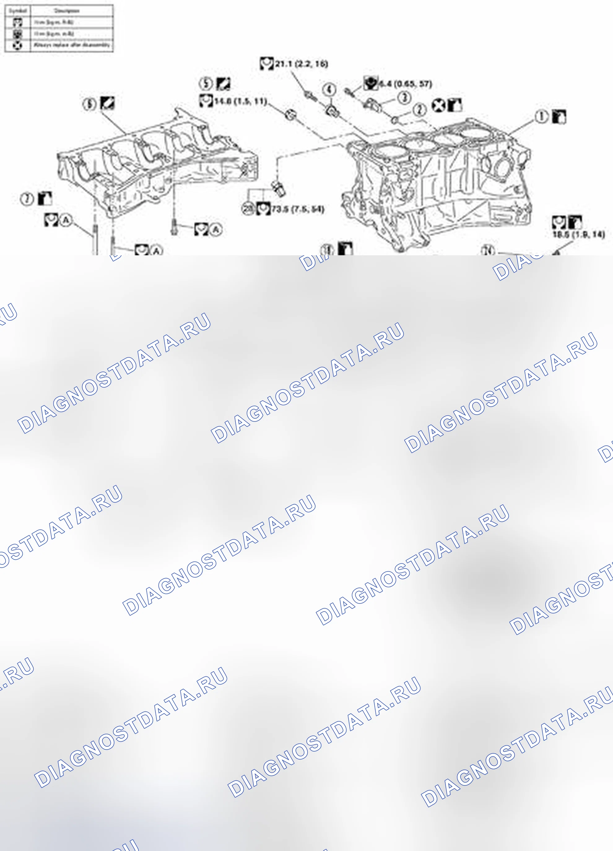 Рис. 50: Разборка и сборка. Honda N-BOX Slash I