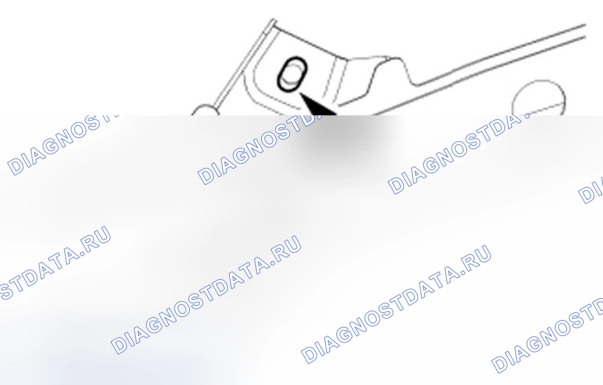 Рис. 12: Регулировка колесика - передняя часть. Ford Mustang V рестайлинг