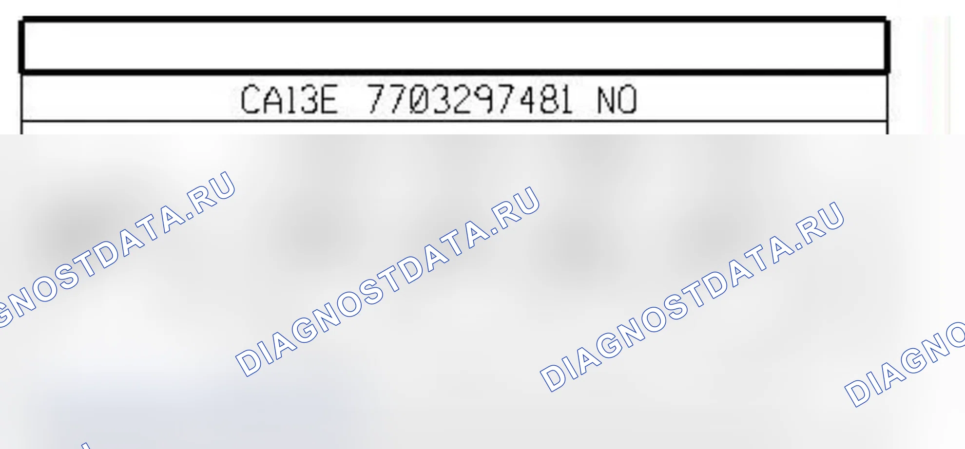 Распиновка разъёма 1001 — Reservoir gaz de petrole liquefie. Renault Kangoo II