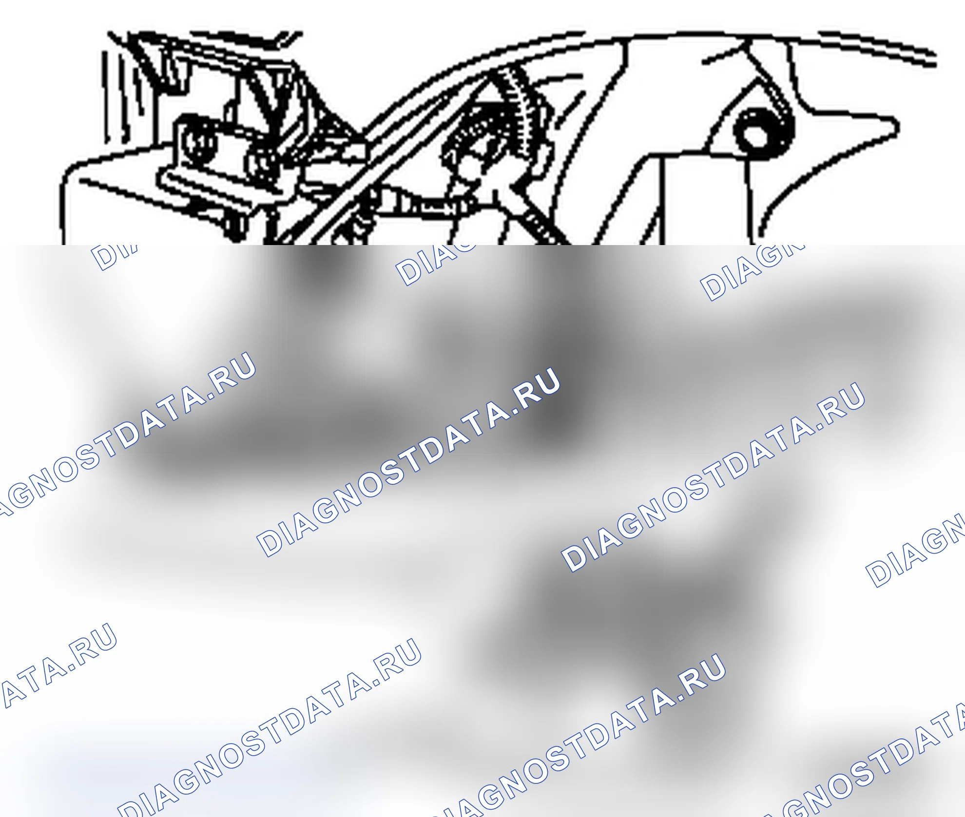 Демонтаж и установка датчика уровня моющей жидкости. Opel Zafira A рестайлинг