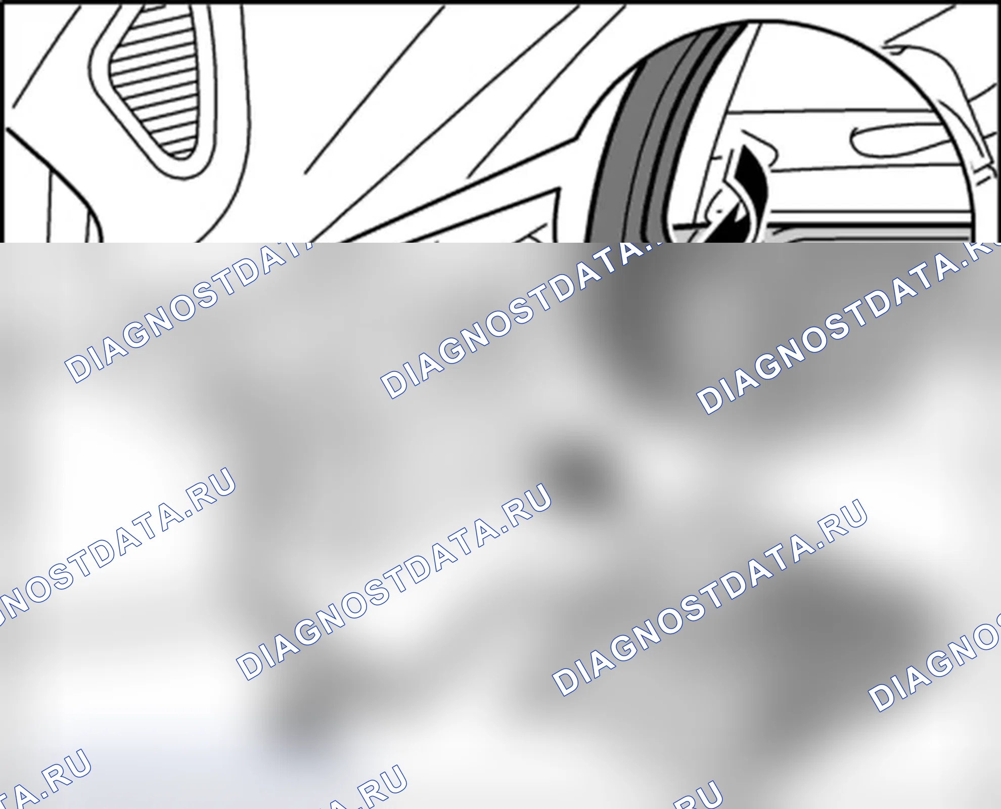 Рис. 71: Установка вентиляционного отверстия на двери. Porsche 911 GT3 997