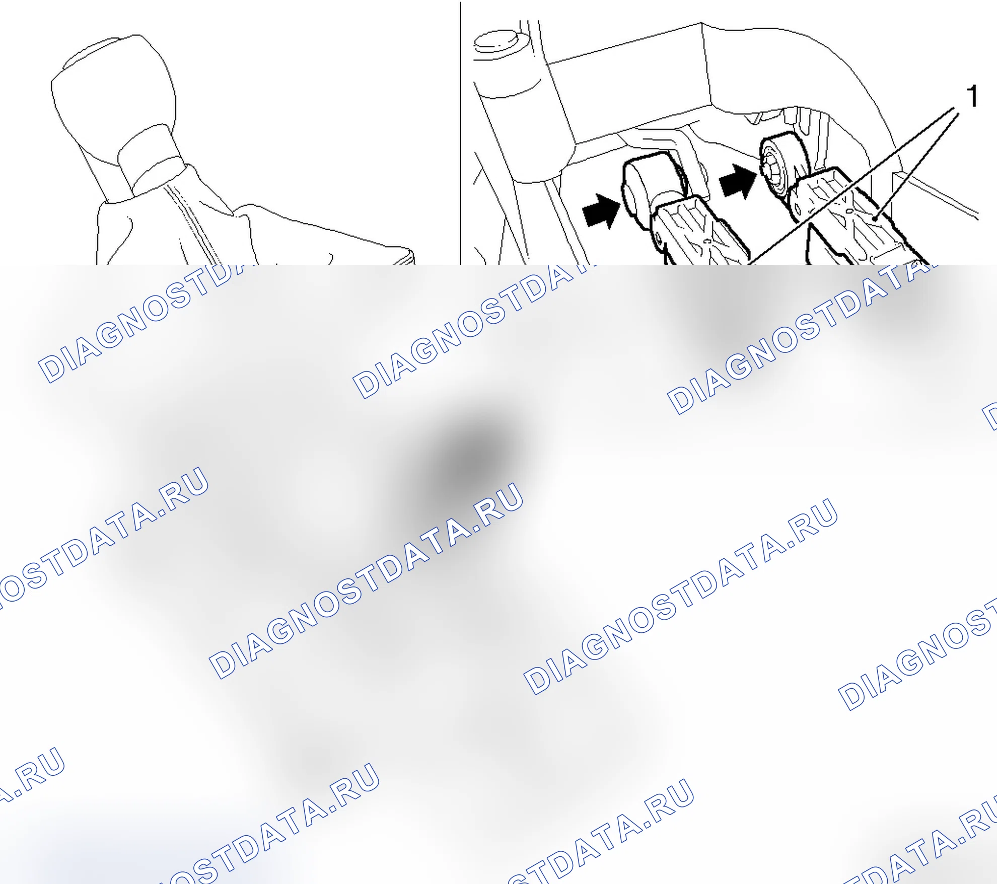 Замена соединительных элементов тросовых систем (M32). Opel Meriva A рестайлинг
