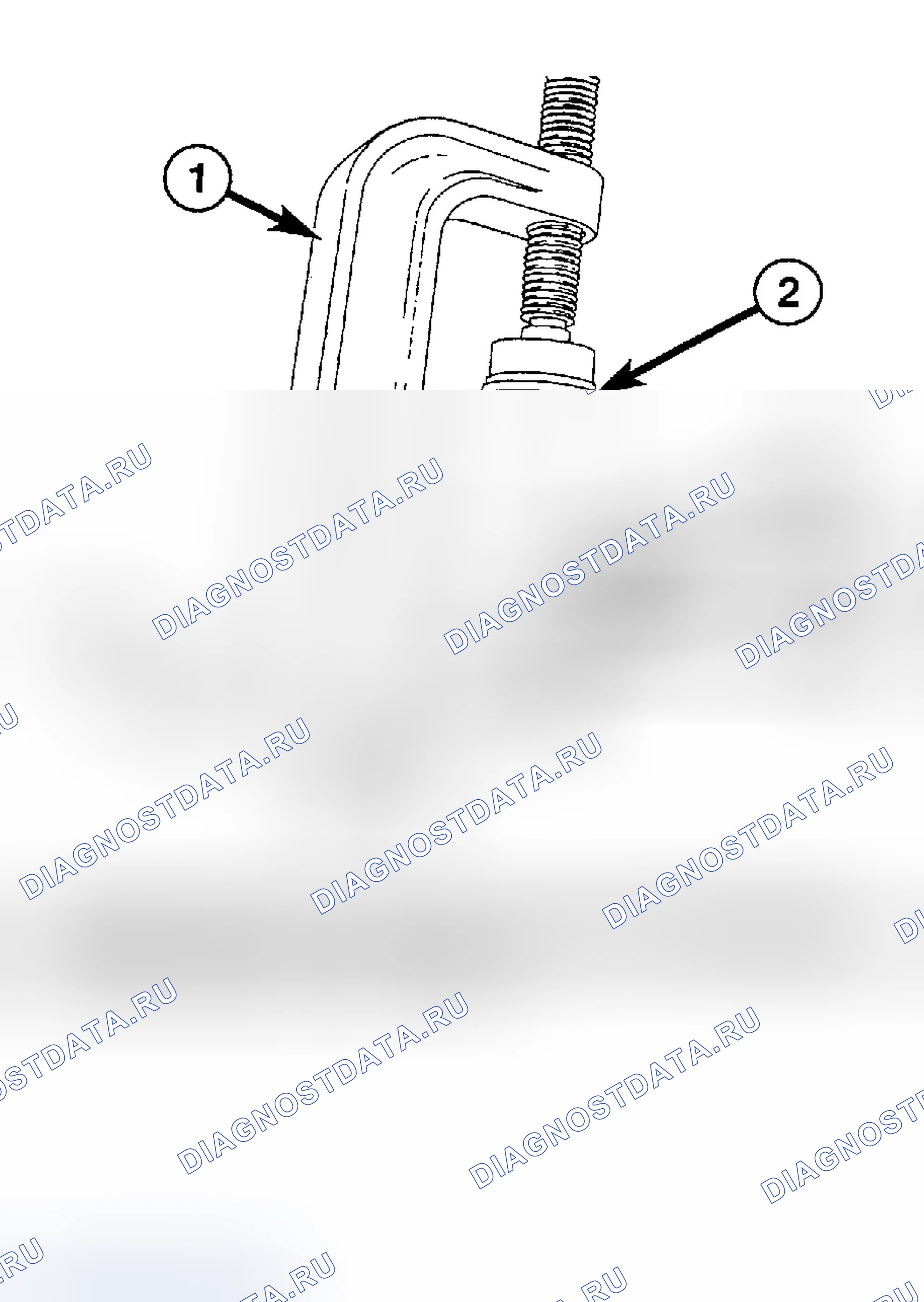 Рис. 69: УСТАНОВКА. Dodge Pickup R1500 